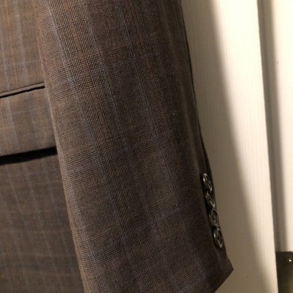 Bachrach BACHRACH MEN'S 100%WOOL SPORT COAT BLAZER JACKET SIZE: 44R Size 44R - 4 Thumbnail