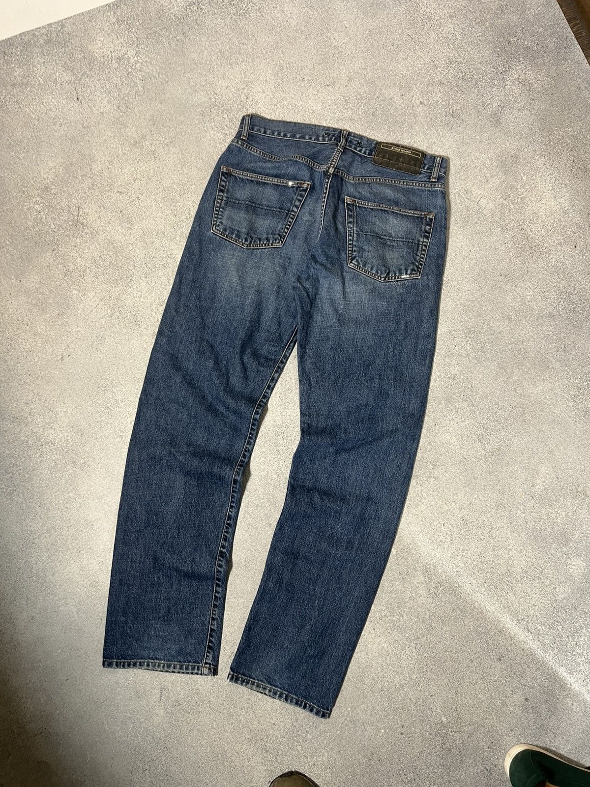 Stone Island Vintage Stone Island Denim Jeans Pants Size US 33 - 1 Thumbnail