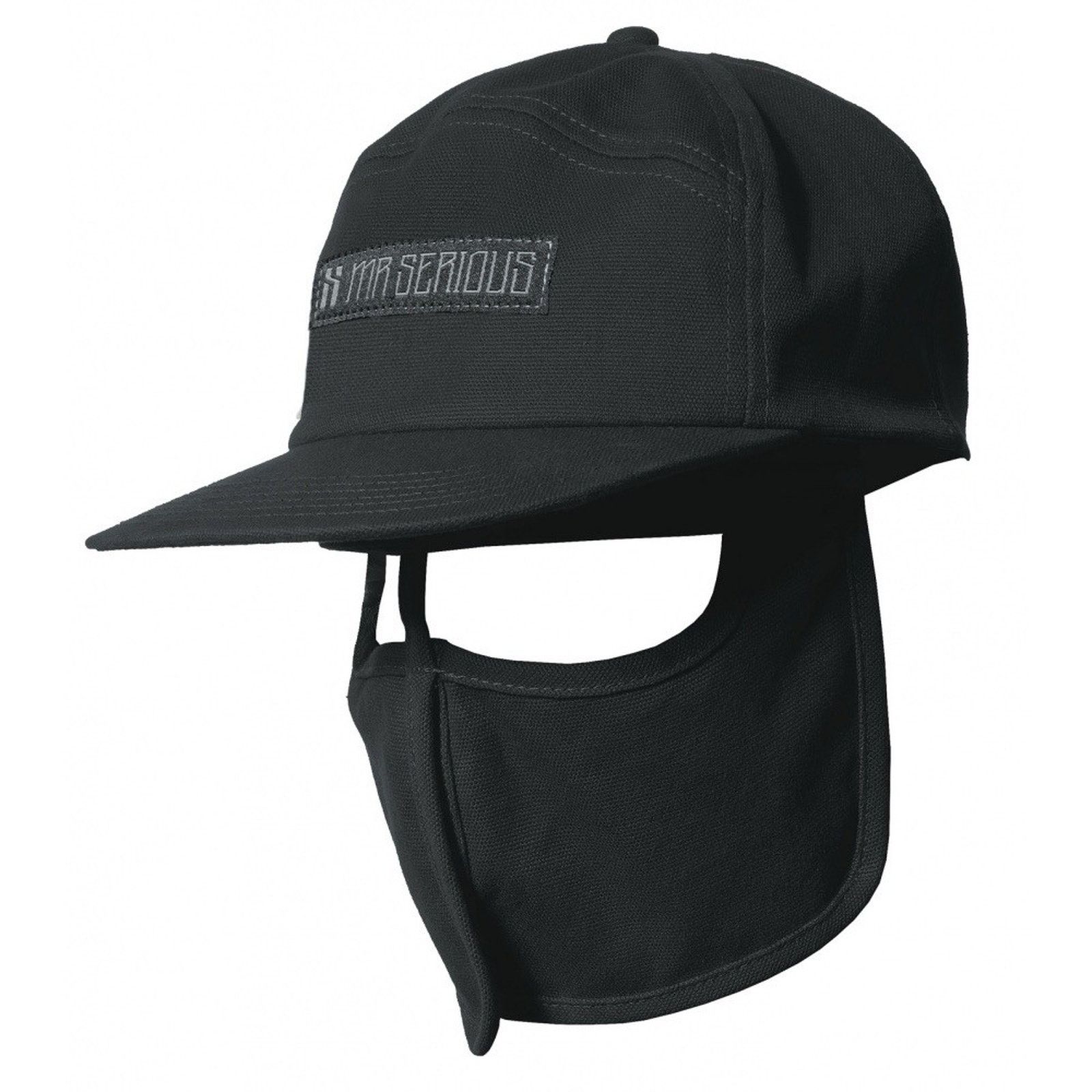Vintage Mr. Serious Unknown Cap Black 6 Panel Snapback Canvas Size ONE SIZE - 1 Thumbnail