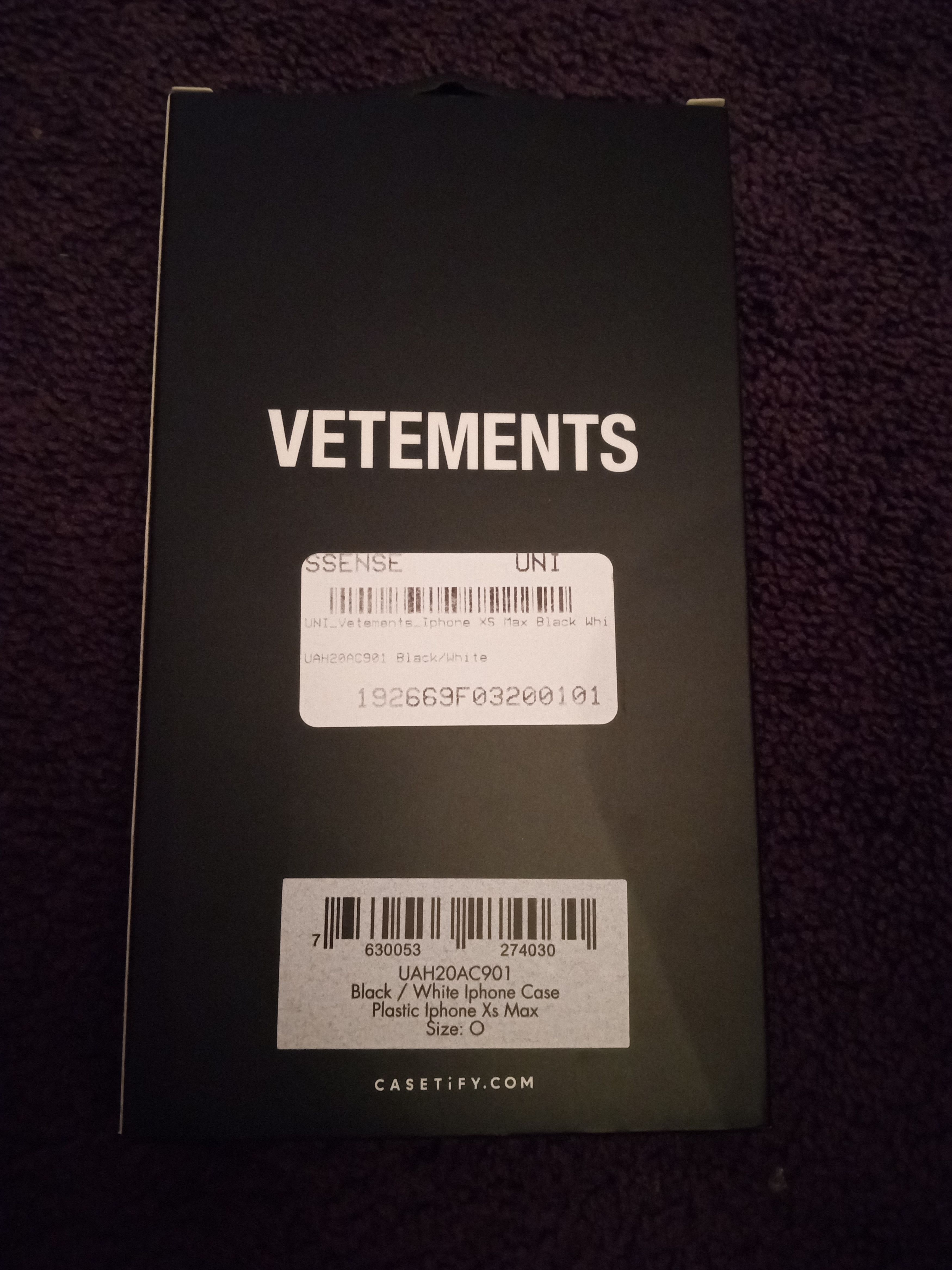 Vetements Vetements iPhone Xs Max phone cover UAH20 Size ONE SIZE - 6 Thumbnail