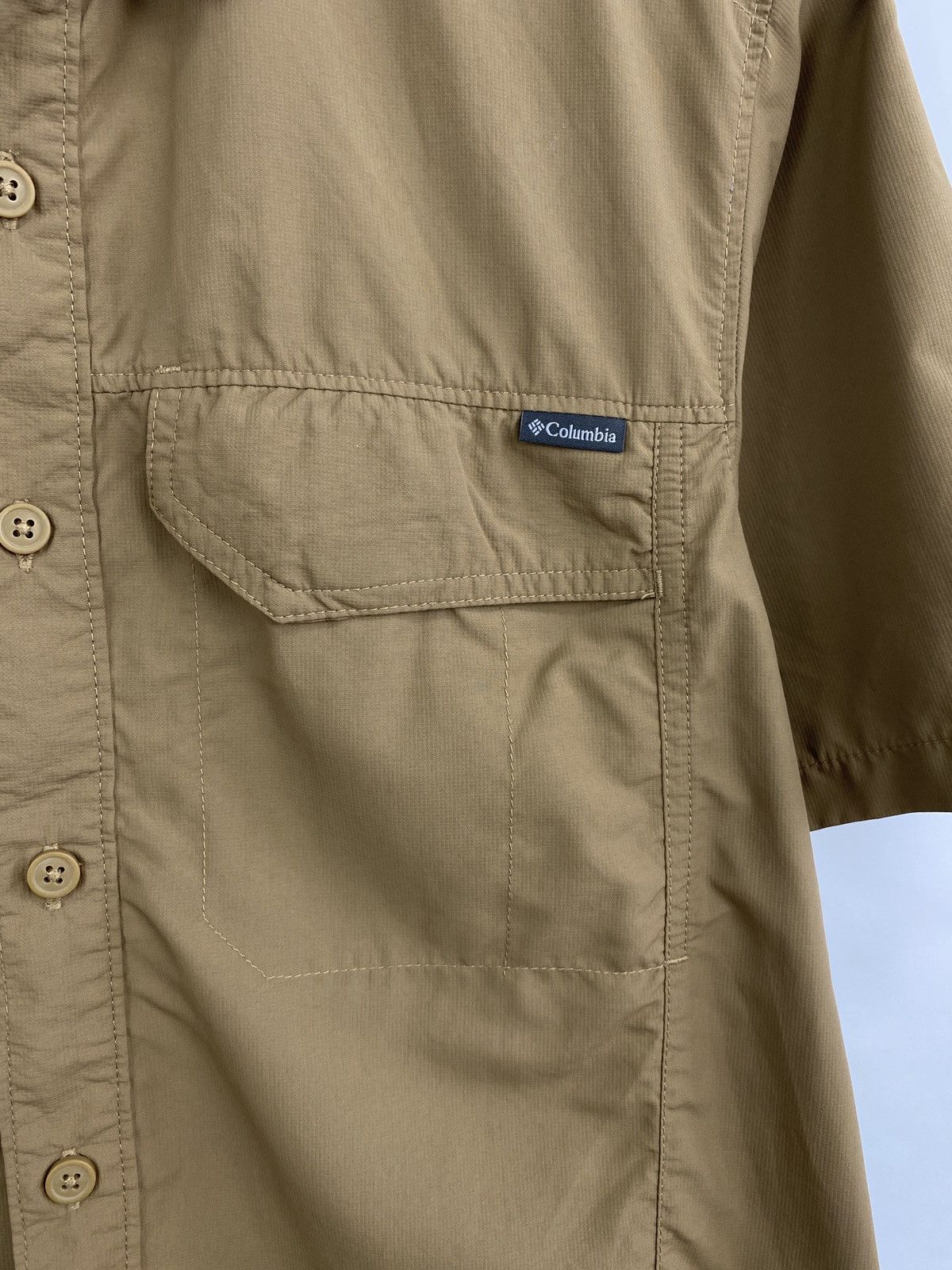 Columbia 🇺🇸 Columbia Outdoor Cargo Shirt Y2K Rare Military Retro Size US M / EU 48-50 / 2 - 4 Thumbnail
