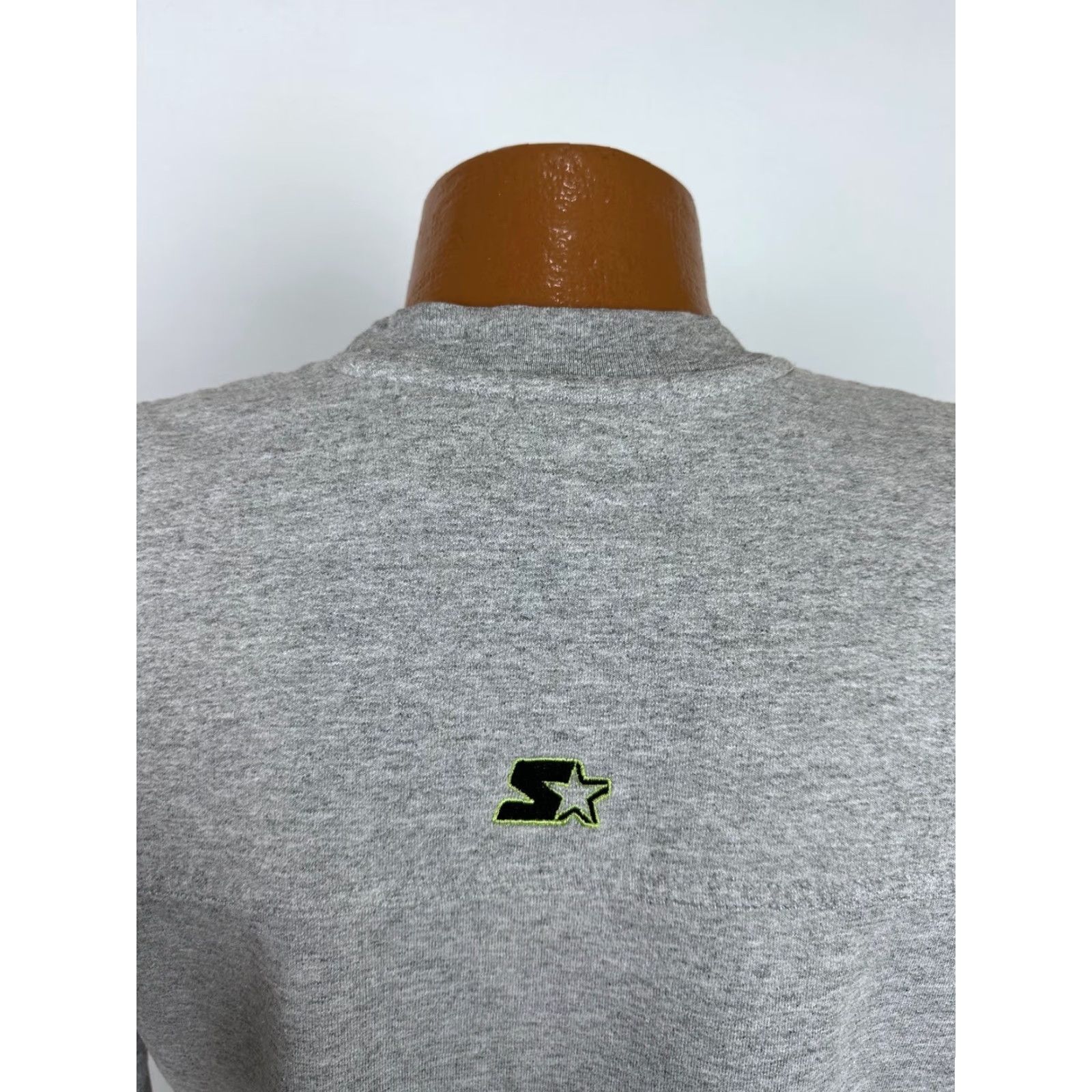 Starter VINTAGE Starter 90s Y2K Heather Gray Sweatshirt MENS S Crewneck Boxy ST AINS Size US S / EU 44-46 / 1 - 7 Thumbnail