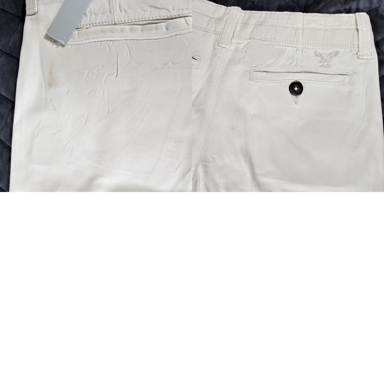 American Eagle Outfitters American Eagle Outfitters Shorts Men 28 Beige Flat Front Chino Cotton Stretch Mens Size US 28 / EU 44 - 8 Thumbnail