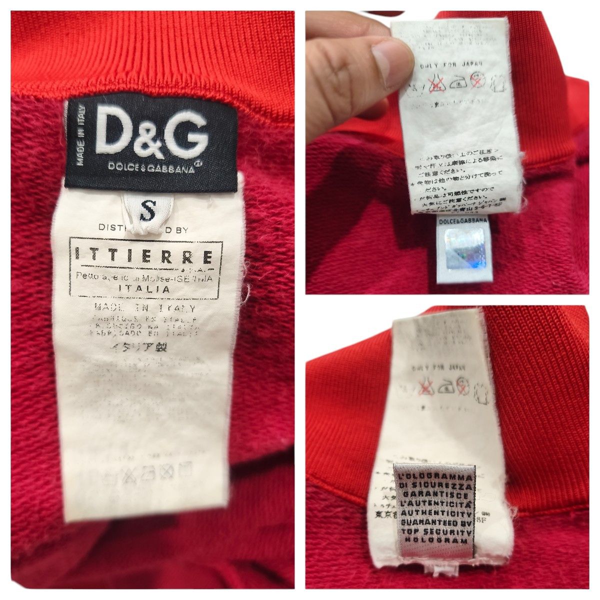 Dolce & Gabbana D&G Big Logo Zip-up Jacket Size S / US 4 / IT 40 - 8 Thumbnail