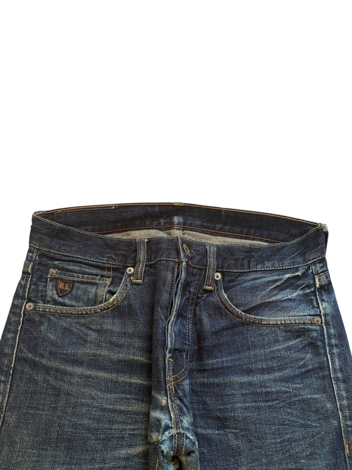 Levi's Vintage Ralph Lauren Blue Wash Baggy Jeans Size US 33 - 4 Thumbnail