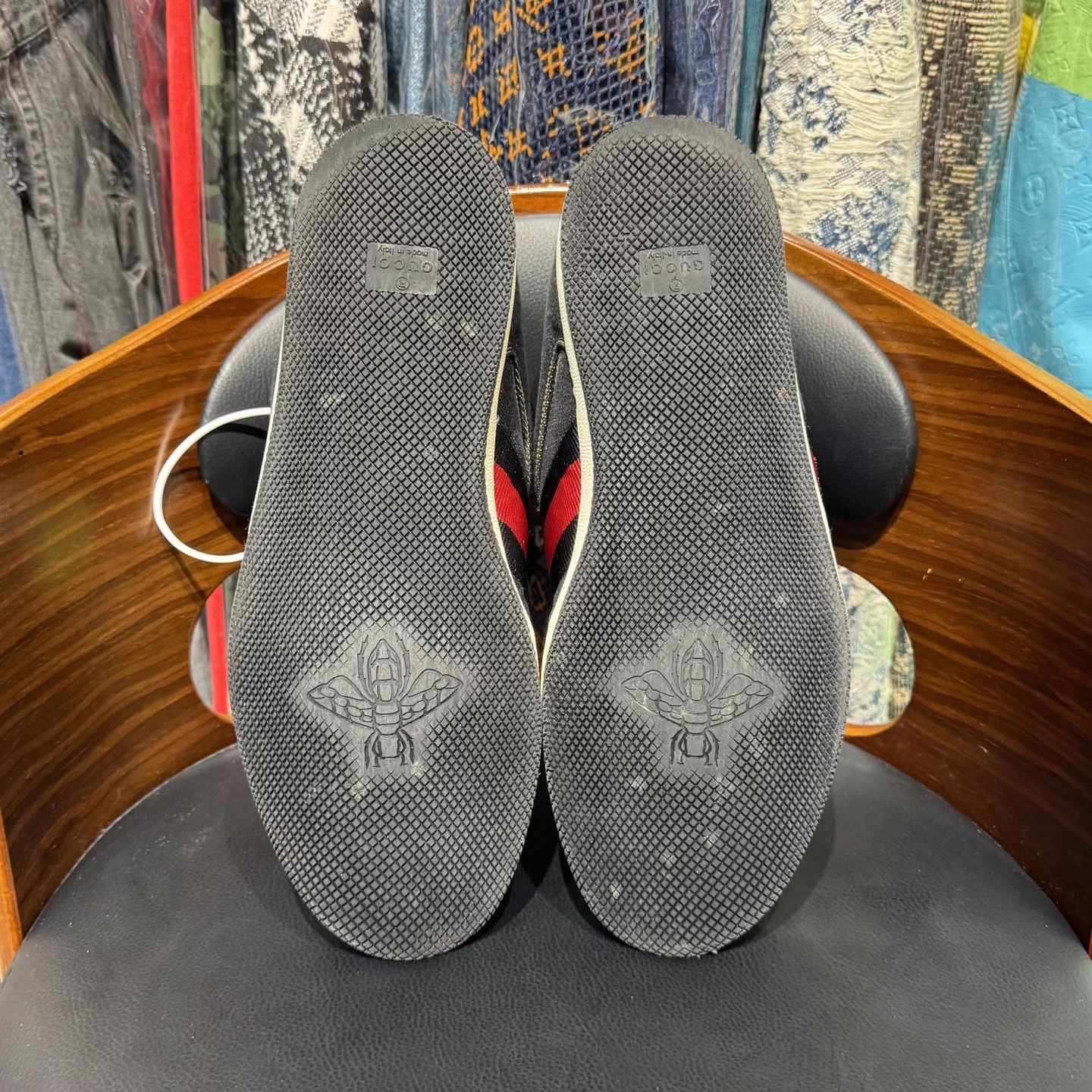 Gucci Gucci Denim Washed Distressed Enamel Dirty 9/43 Rare Size US 10 / EU 43 - 8 Thumbnail