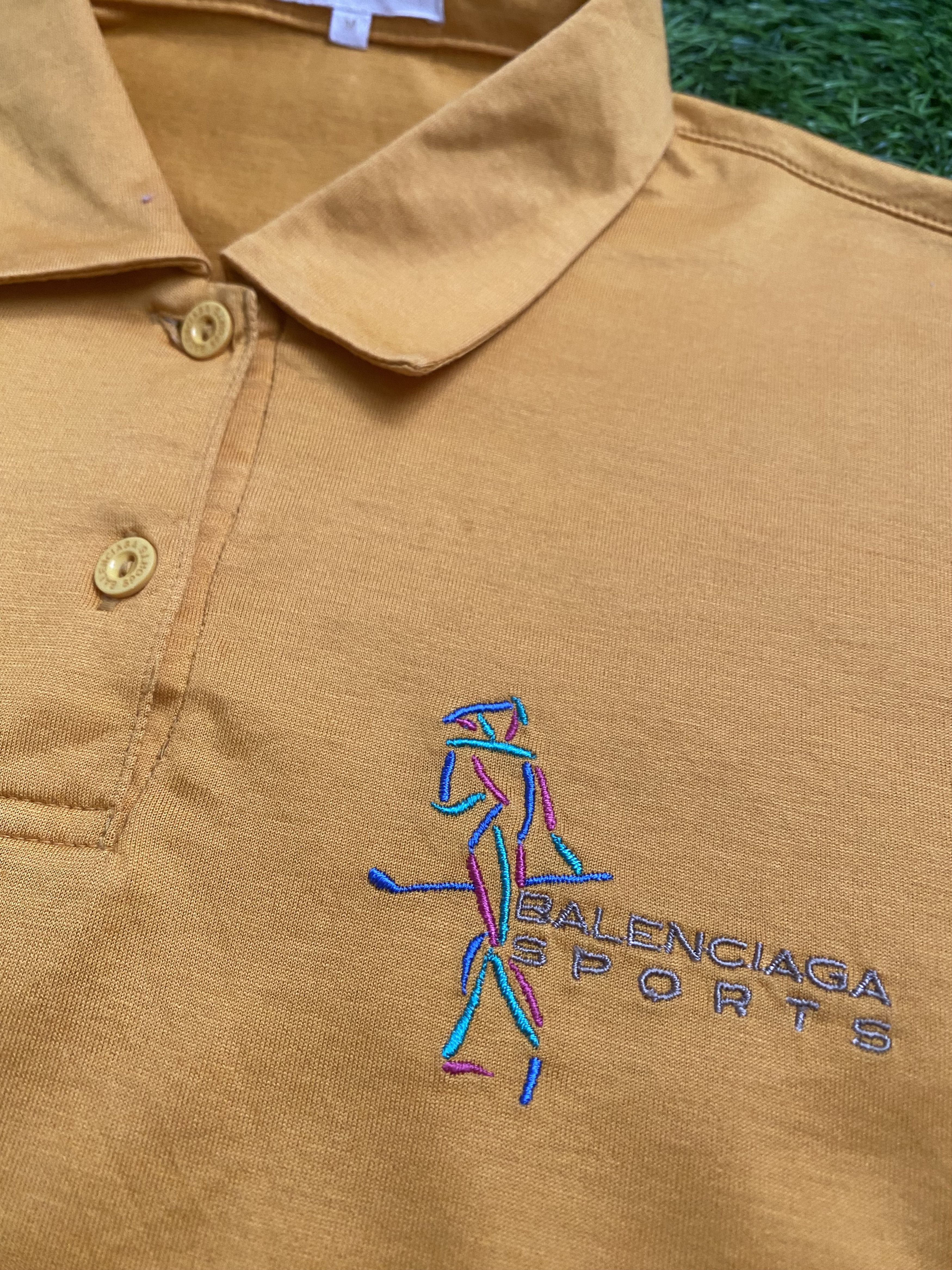 Balenciaga Vintage Balenciaga Golf PoloShirt Size M / US 6-8 / IT 42-44 - 4 Thumbnail