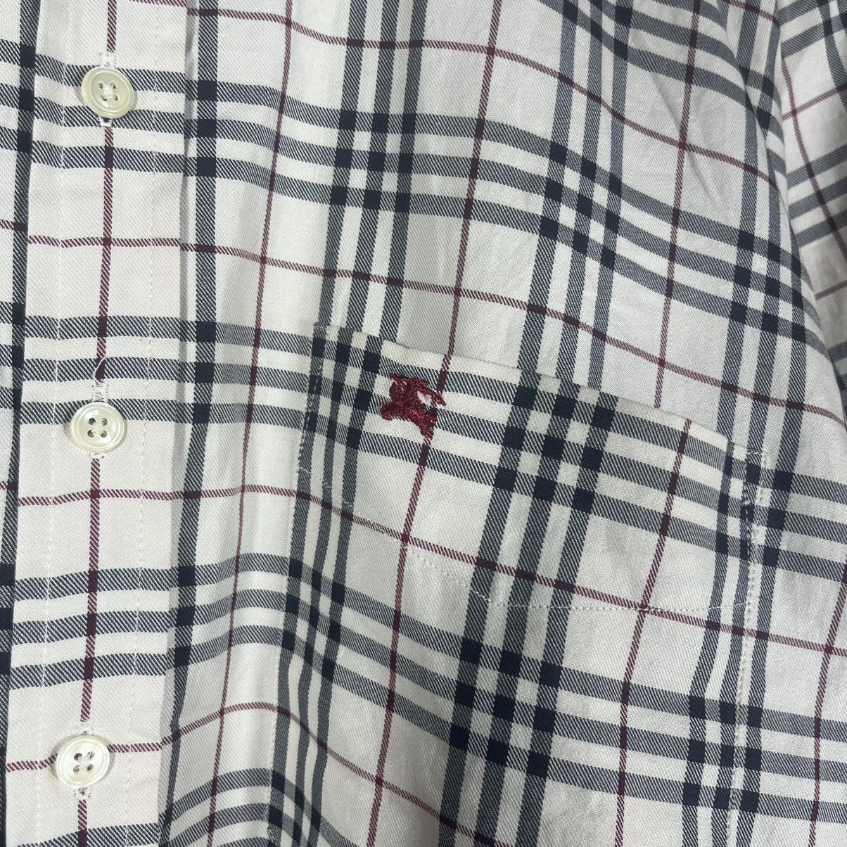 Burberry Vintage 00s Burberry London nova check shirt button up tee Size US XL / EU 56 / 4 - 6 Thumbnail