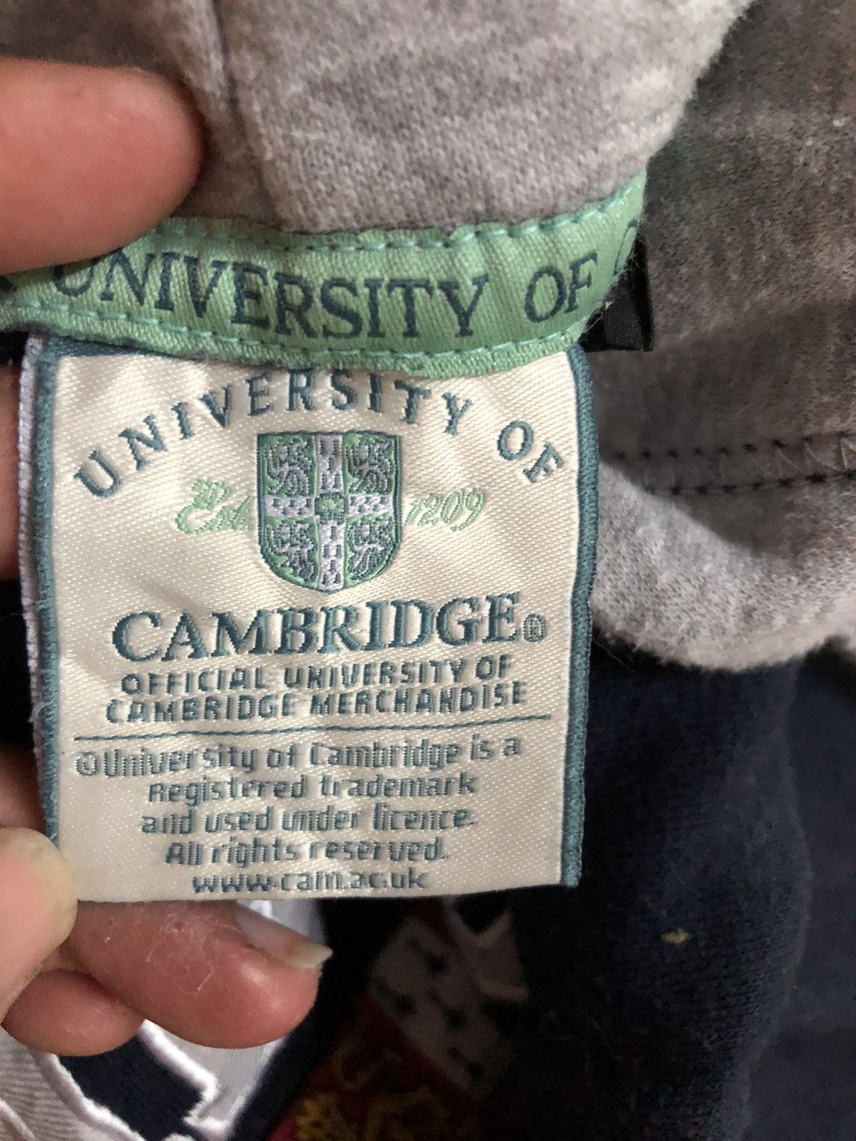 Vintage Cambridge University Hoodie Size US S / EU 44-46 / 1 - 3 Thumbnail