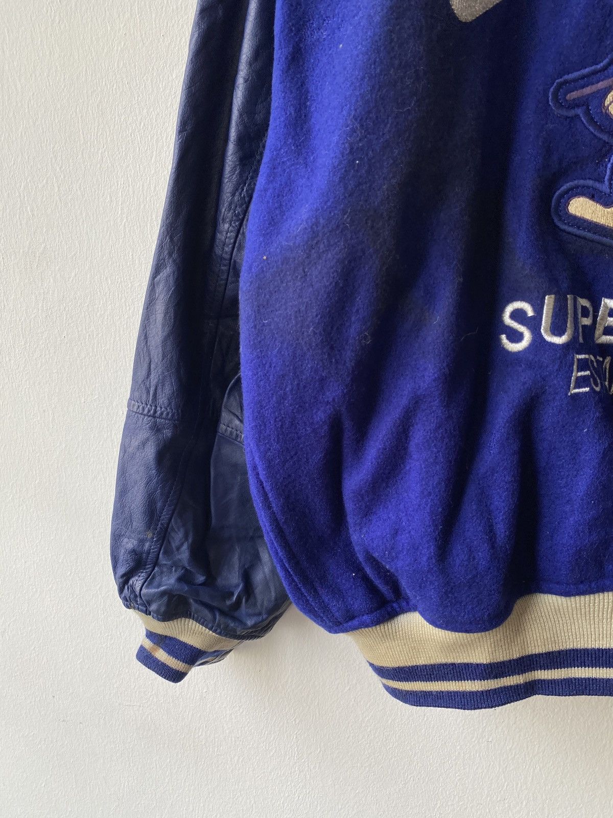 Japanese Brand Vintage 90’s Sagawa Super Express Varsity Jacket Size US L / EU 52-54 / 3 - 13 Thumbnail