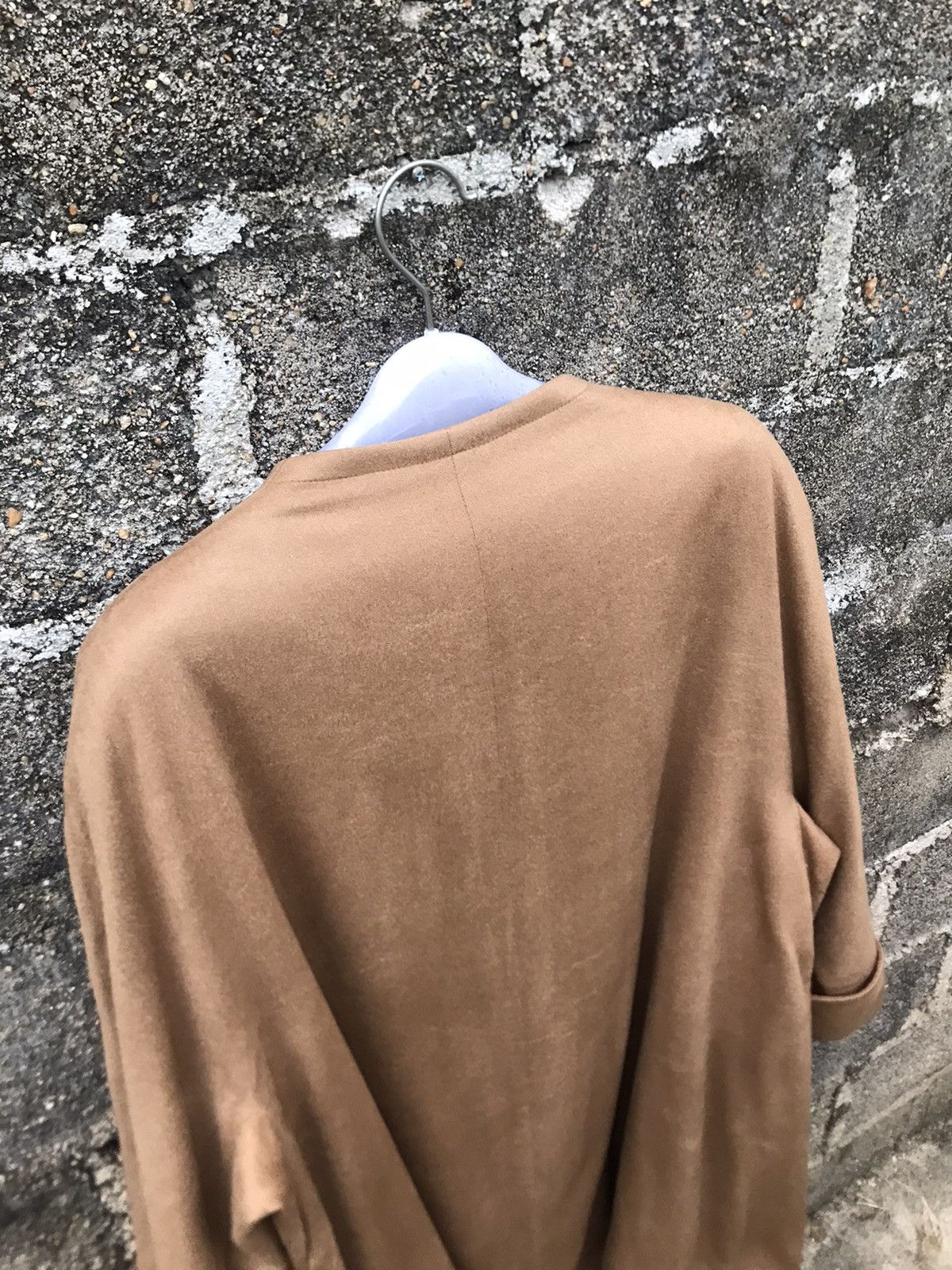 Autumn Cashmere × Hanae Mori ⚡️Hanae Mori Paris Button Cashmere Baggy Long Coat Size M / US 6-8 / IT 42-44 - 18 Thumbnail