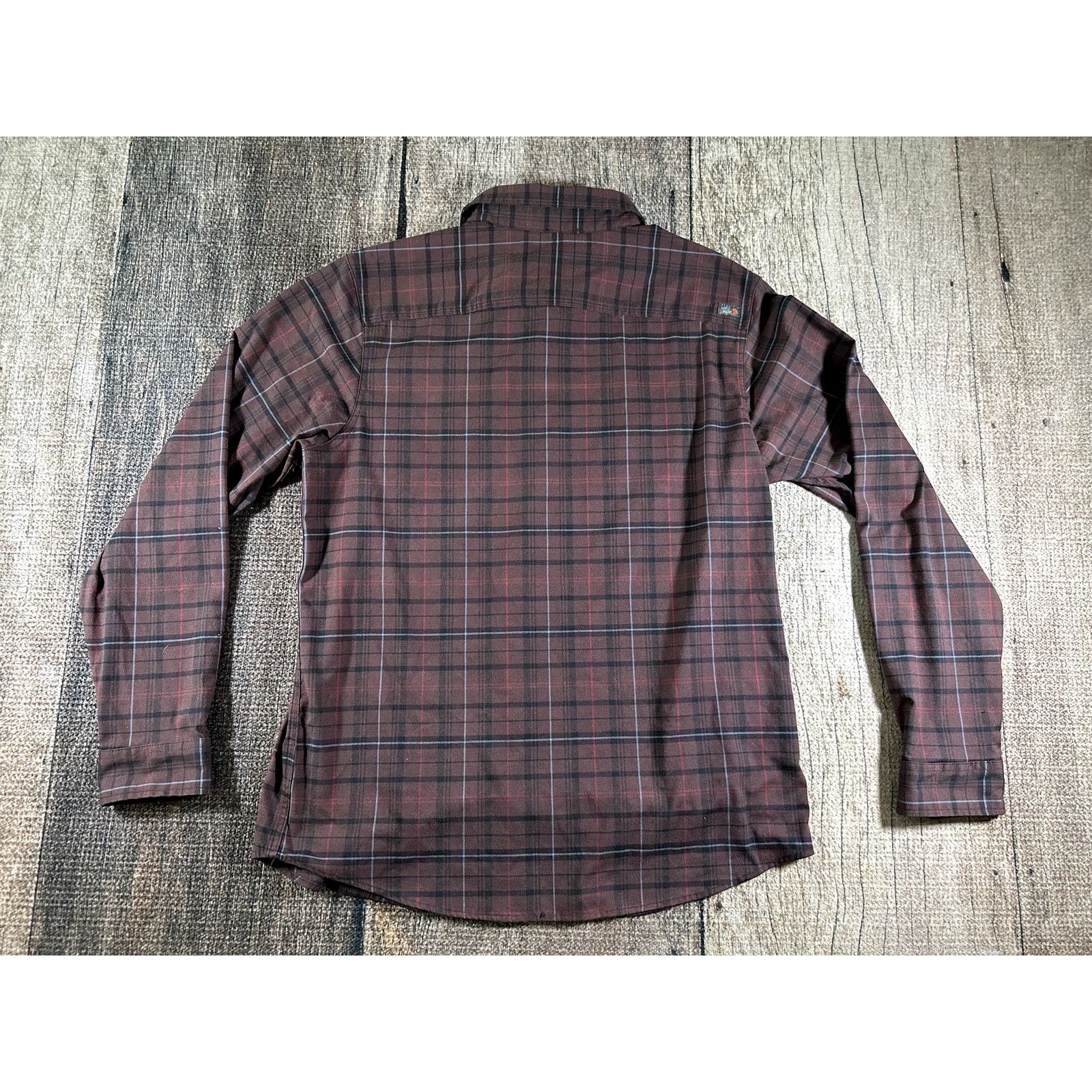 Mountain Hardwear Mountain Hardwear Stretchstone Flannel Shirt XL Button Down Size US XL / EU 56 / 4 - 7 Thumbnail