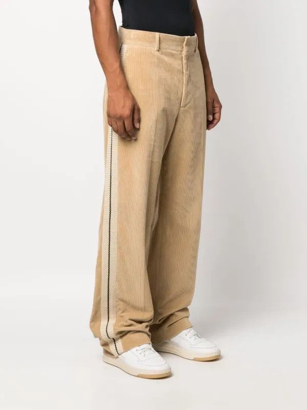Palm Angels o1y0325 Logo Casual Pant in Beige Size US 36 / EU 52 - 2 Thumbnail