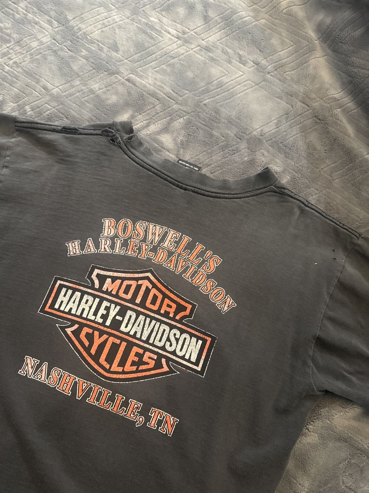Vintage Vintage boxy Harley Davidson pocket tee Size US M / EU 48-50 / 2 - 4 Thumbnail