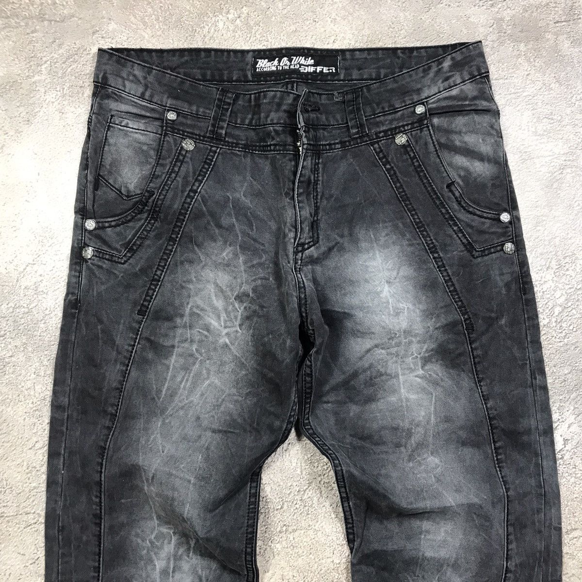 Vintage Vintage 90s Distressed Baggy Jeans Grunge Skate Aesthetic 34 Size US 34 / EU 50 - 2 Thumbnail