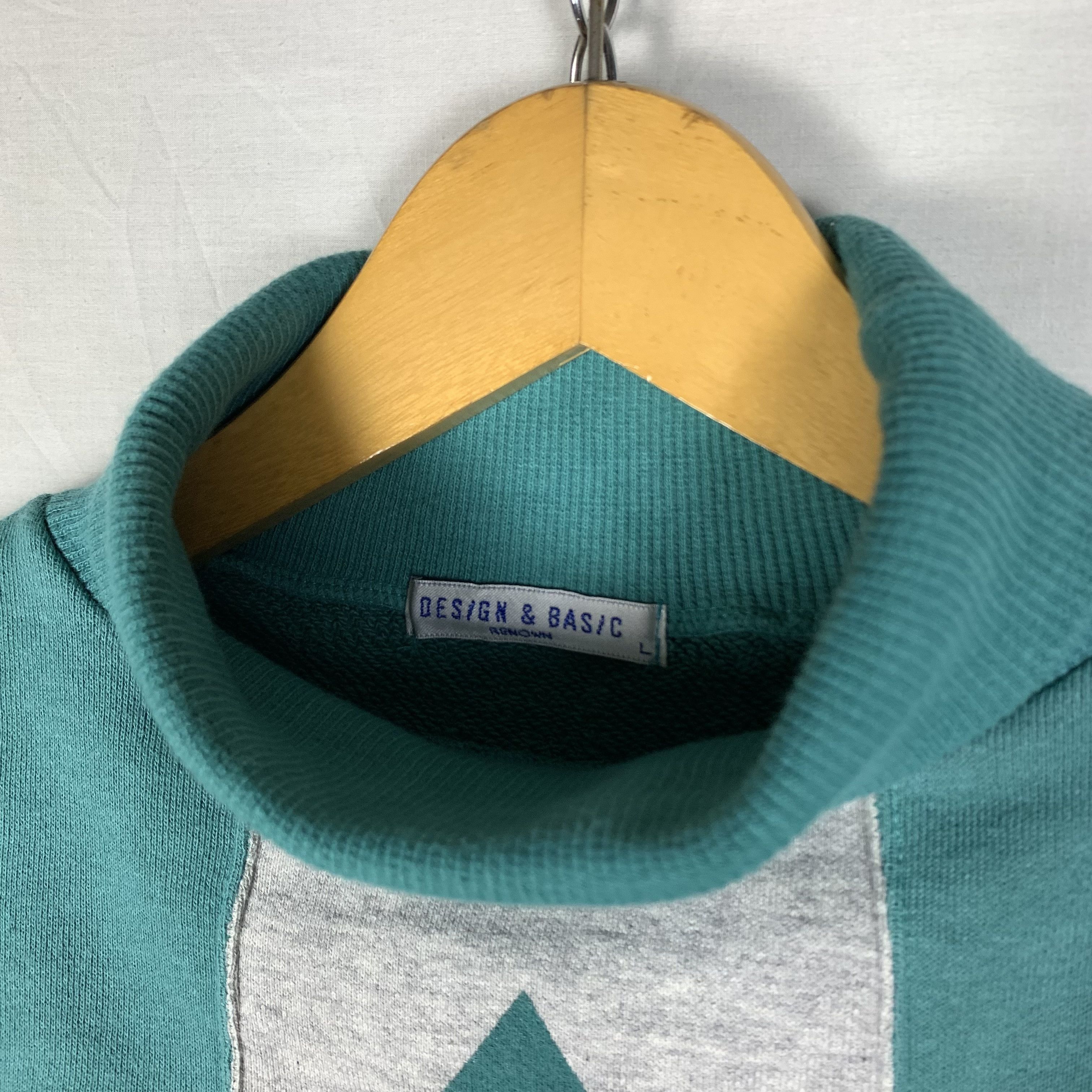 Vintage Vintage 90s Renown Turtleneck Sweatshirt Size US S / EU 44-46 / 1 - 5 Thumbnail