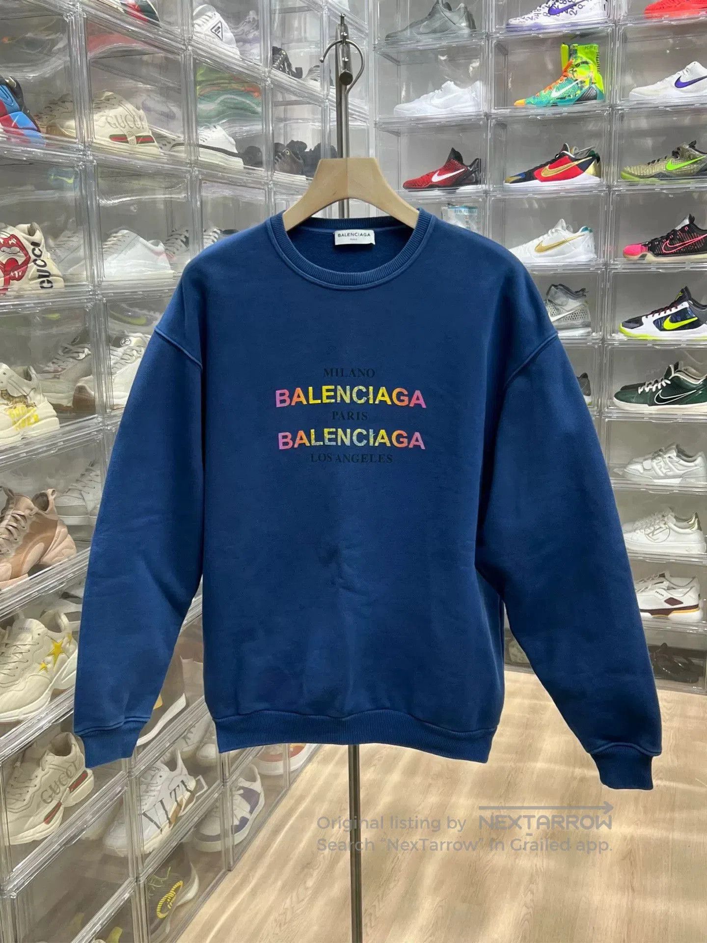 Balenciaga Balenciaga City Limited Crewneck Sweatshirt XS. Size US XS / EU 42 / 0 - 1 Thumbnail