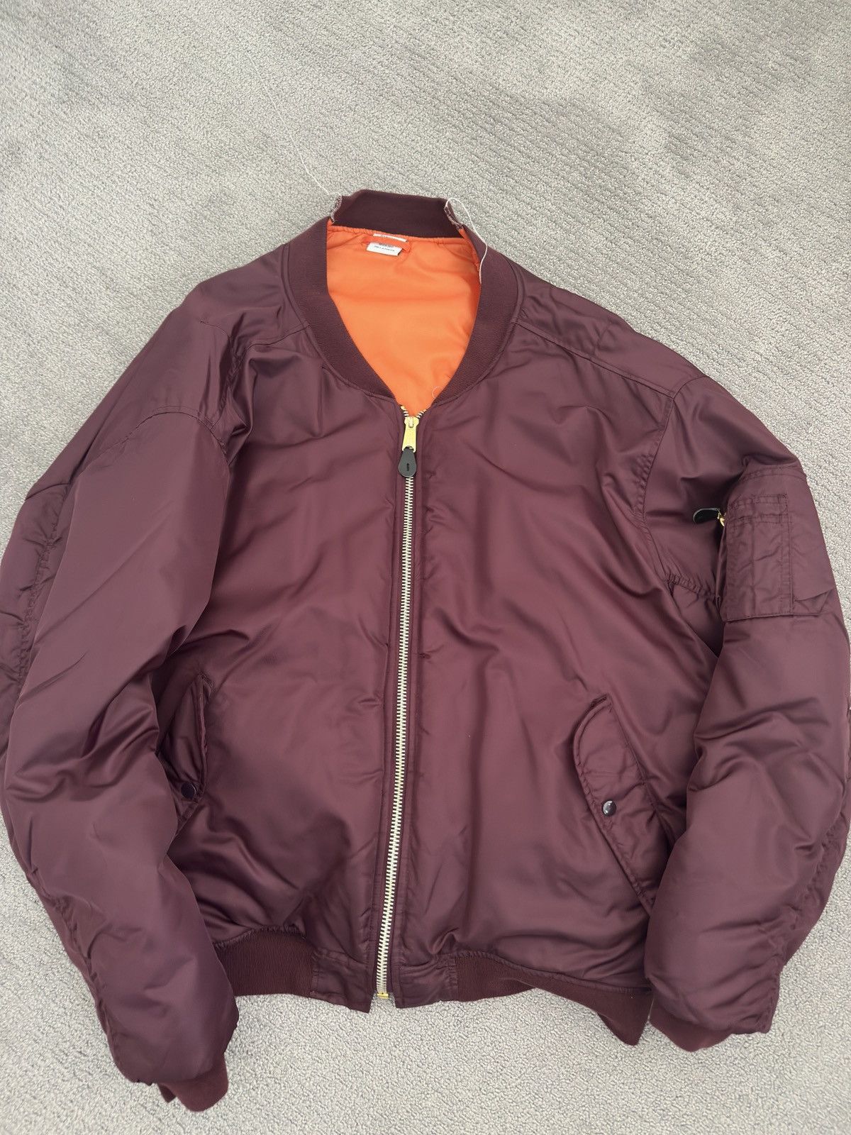 Vetements Vetements FW17 Oversized Hooded MA-1 Bomber jacket Vetements Vetements FW17 Oversized Hooded MA-1 Bomber jacket