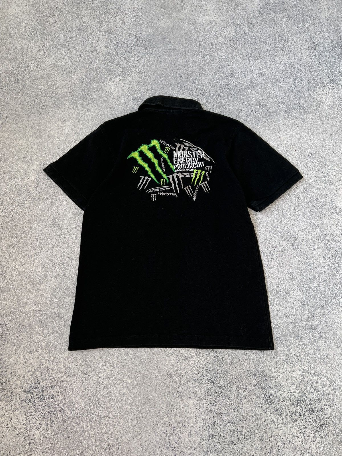 Vintage Vintage Monster Energy polo tee Size US XS / EU 42 / 0 - 6 Thumbnail