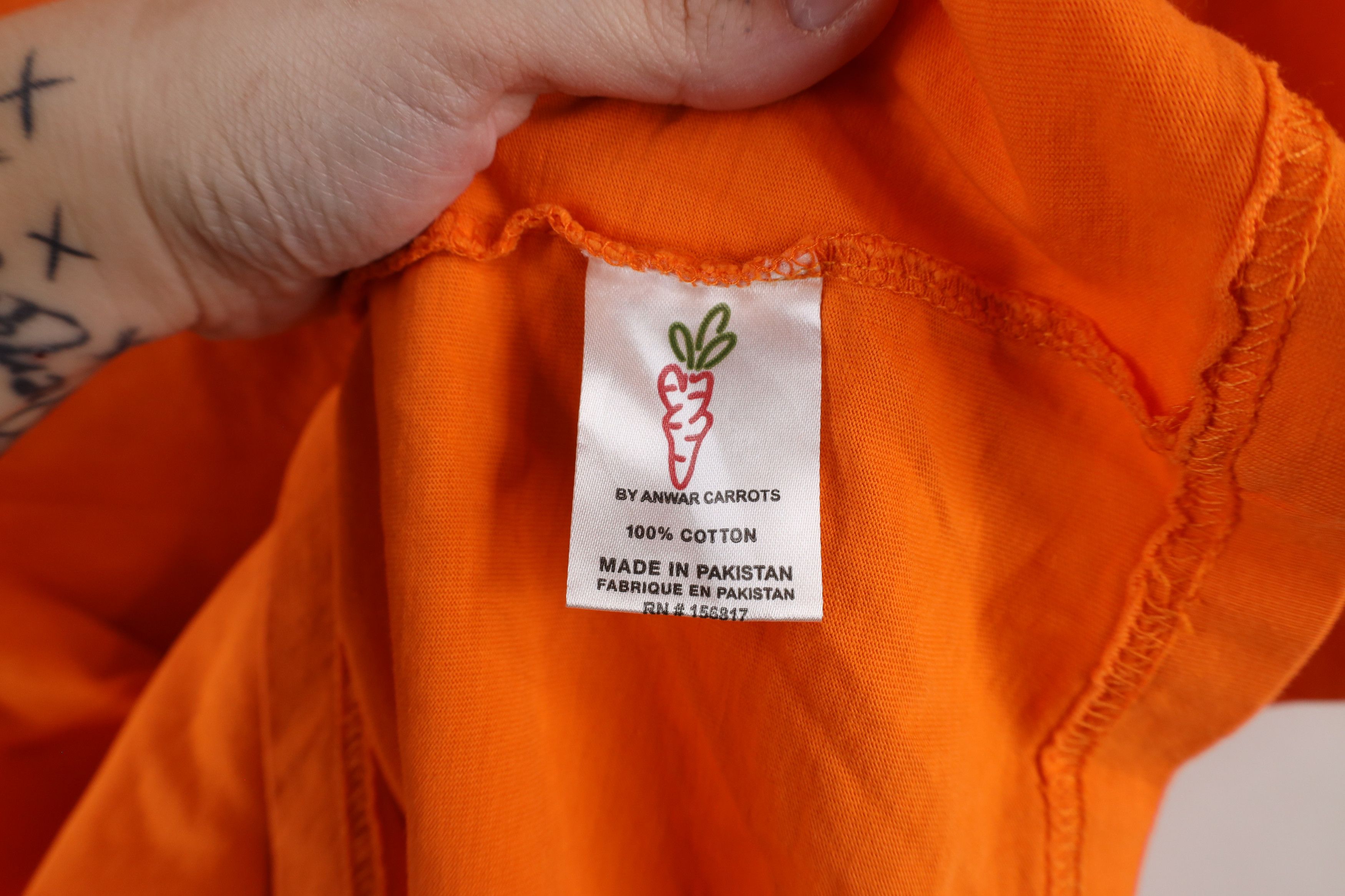 Vintage Streetwear Anwar Carrots Short Sleeve Pocket T-Shirt Size US L / EU 52-54 / 3 - 10 Thumbnail