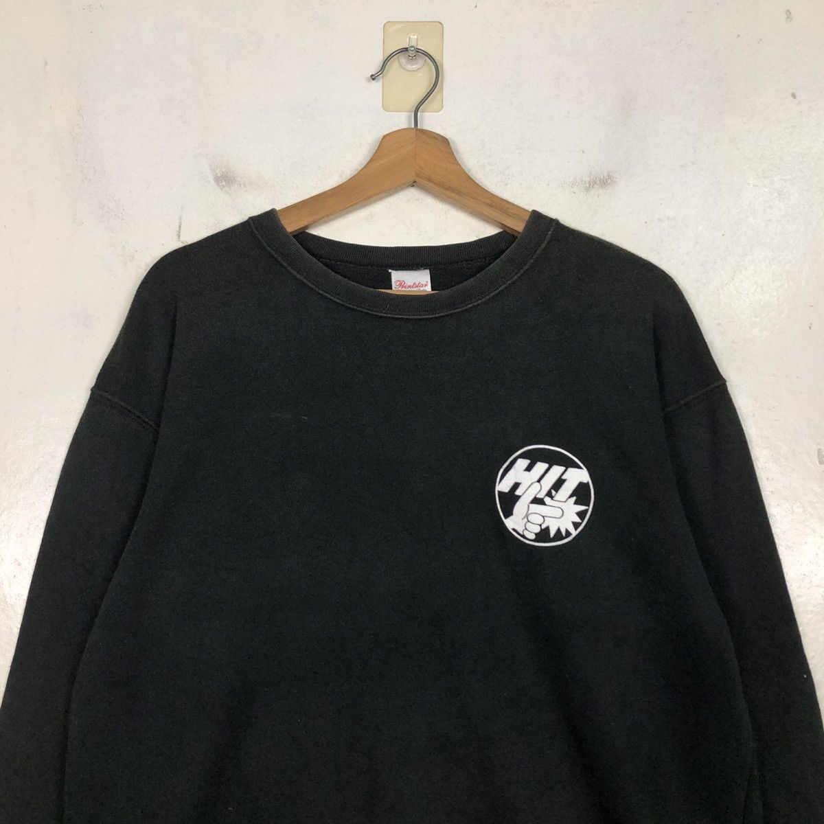 Japanese Brand 📌Vintage Sweatshirt Hit Logo Design Size US XL / EU 56 / 4 - 5 Thumbnail