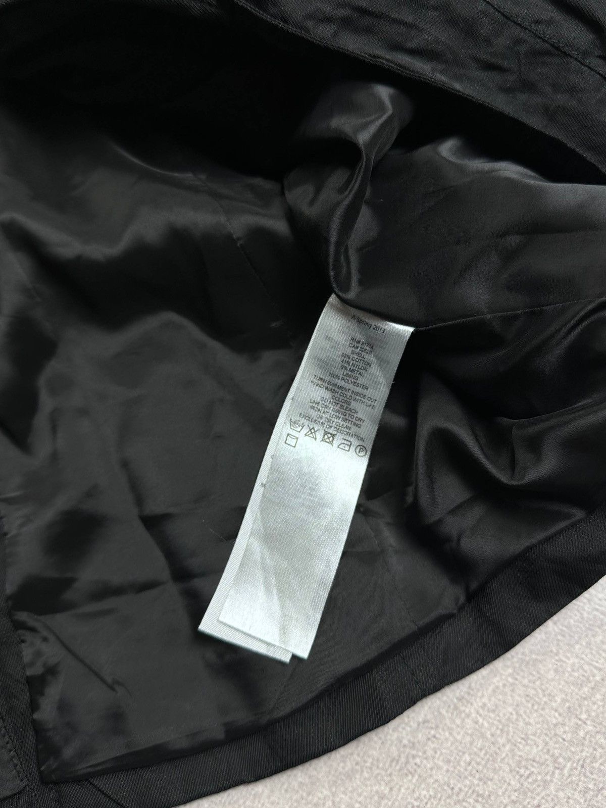 Armani Vintage Armani Exchange Woman's Grunge Trench Jacket XS Size XS / US 0-2 / IT 36-38 - 10 Thumbnail