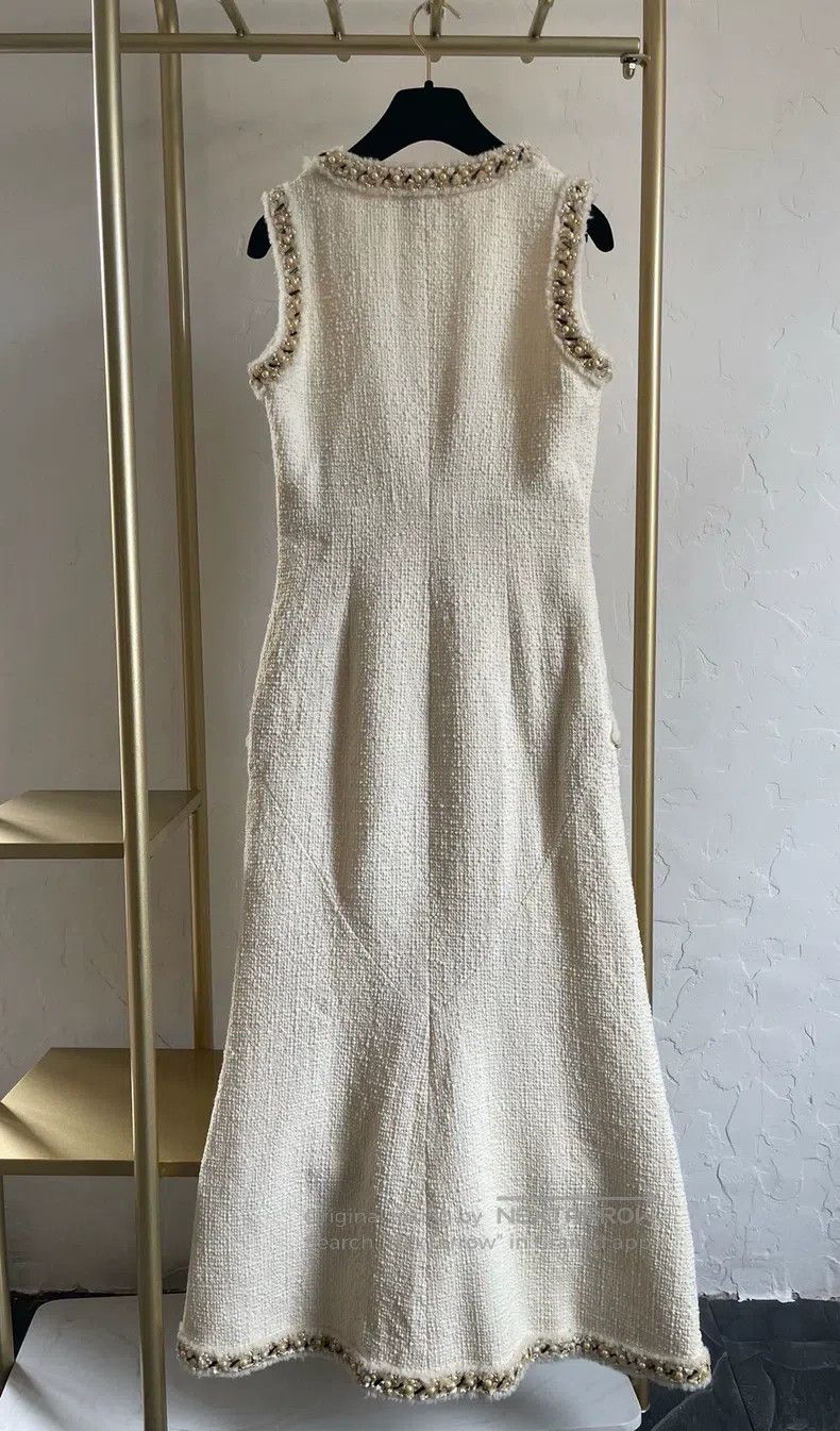 Chanel Chanel Metropolitan Heavy Industries Nail Bead Rolled Dres Size XXS / US 00 / IT 34 - 2 Thumbnail