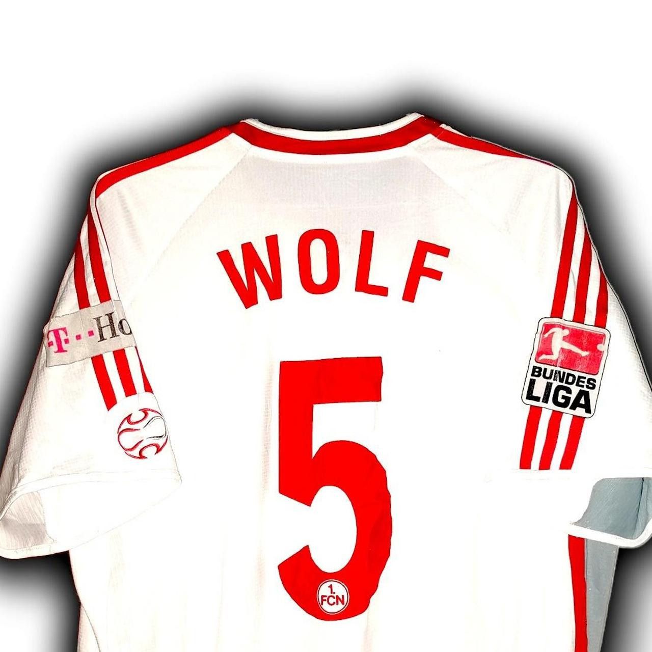 Adidas MATCH WORN 1FCN Nurenberg 2006 2007 2008 Shirt Jersey Size US XL / EU 56 / 4 - 1 Thumbnail