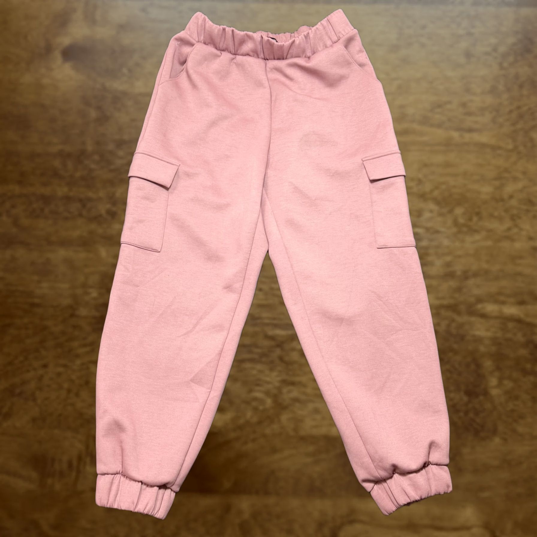 Express Express Sweatpants Jogger Womens Medium Pink Cargo Pockets Elastic Waist Lounge Size 32" / US 10 / IT 46 - 1 Thumbnail