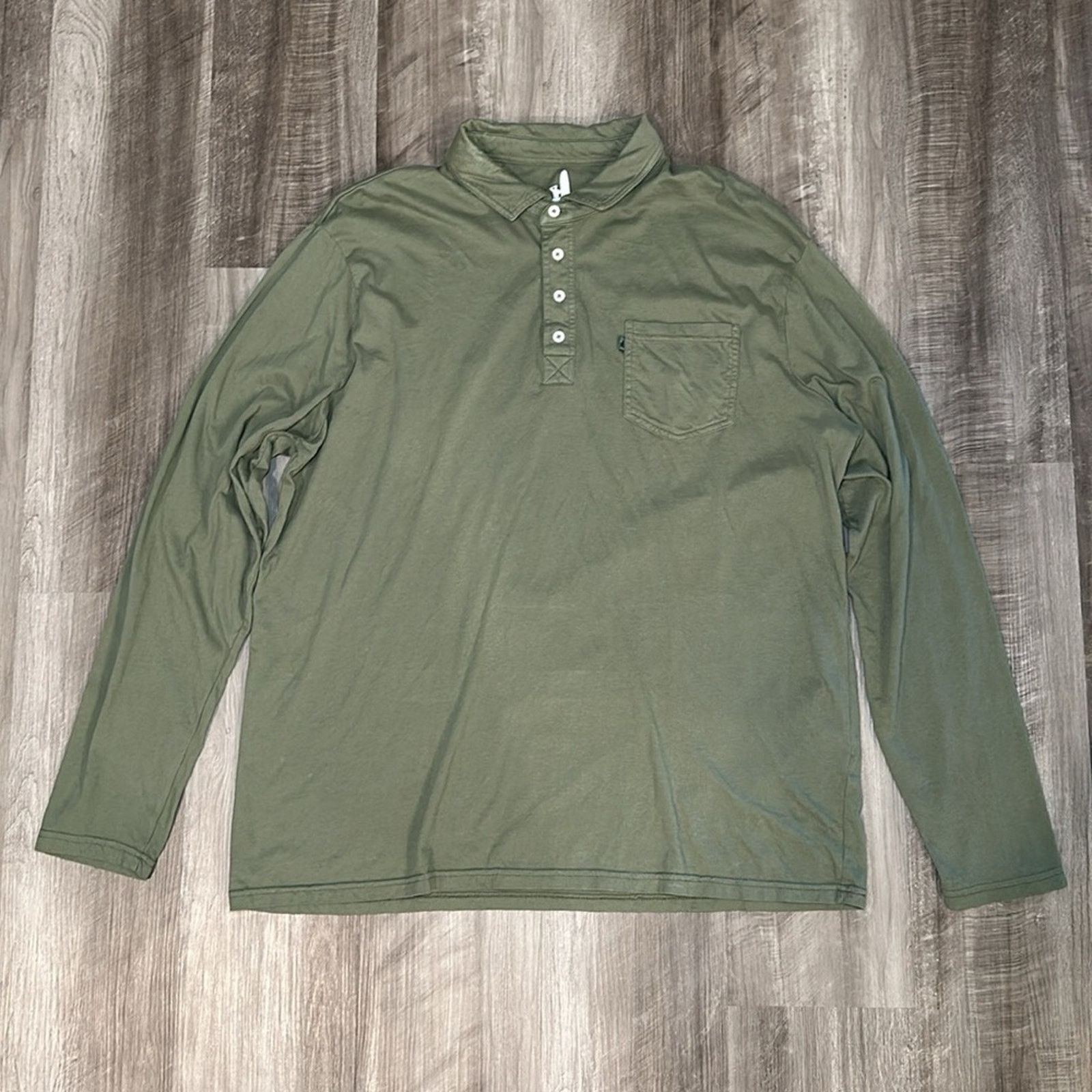 johnnie-O Johnnie-O Venice Long Sleeve Polo (NWOT) - 2XL Size US XXL / EU 58 / 5 - 2 Thumbnail