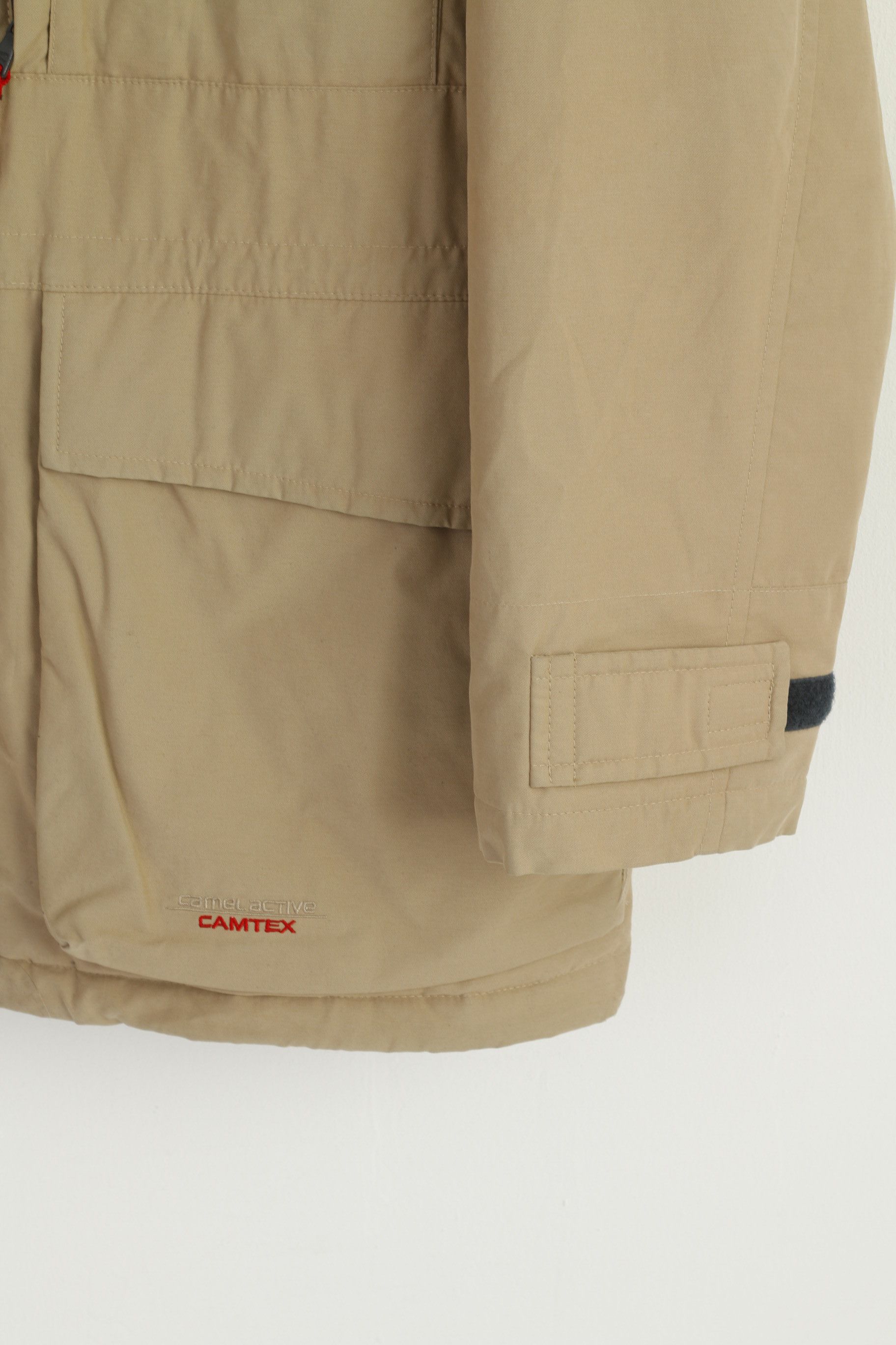camel active Camel Active Men 52 L Jacket Beige Camtex 9654 Size US L / EU 52-54 / 3 - 8 Thumbnail