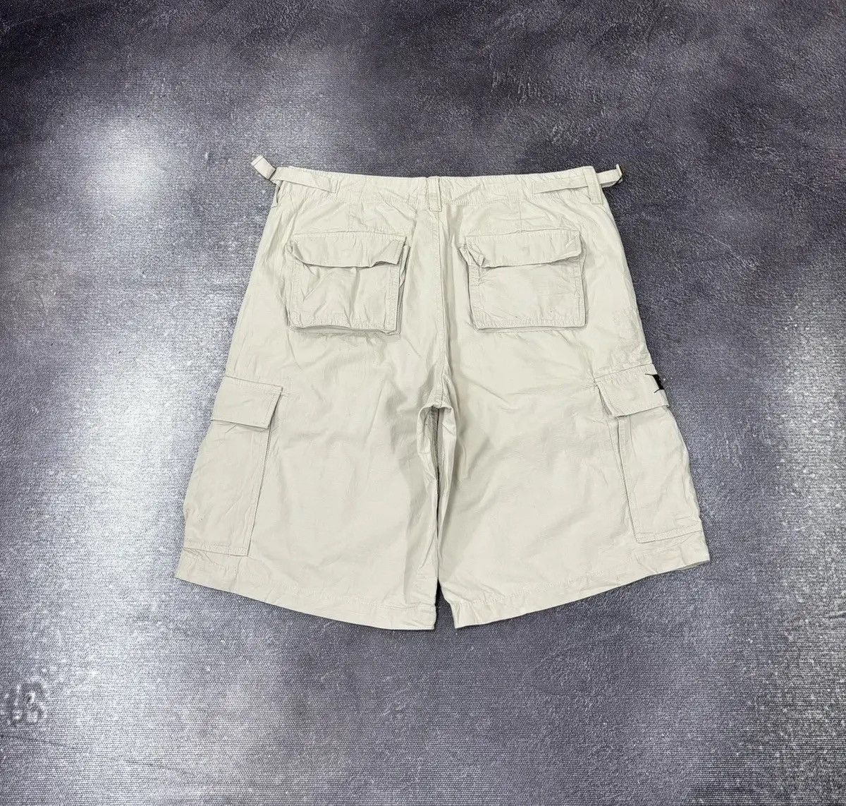 Polo Ralph Lauren × Ralph Lauren × Vintage Vintage Polo Jeans Ralph Lauren Utility Baggy Cargo Shorts Size US 38 / EU 54 - 2 Thumbnail