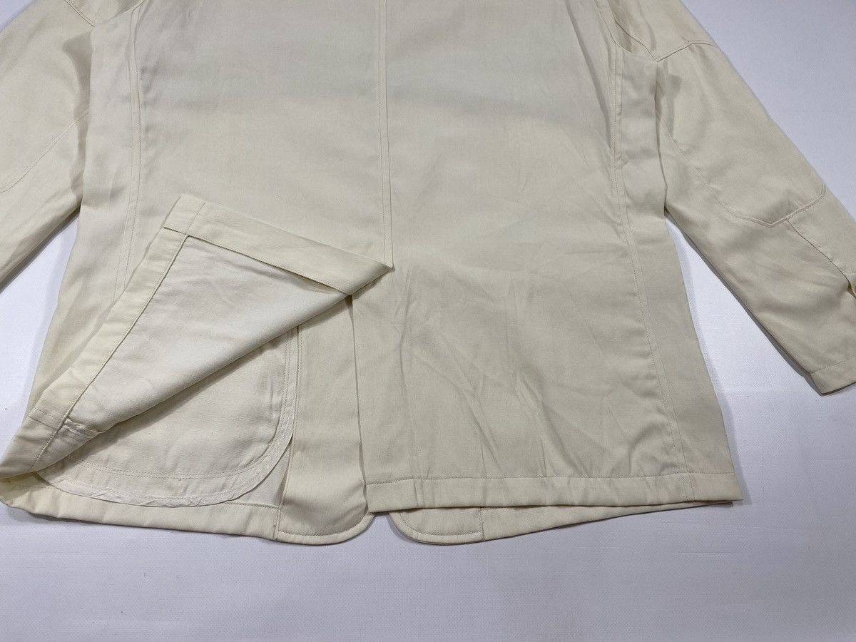 Canali 🔥LASTDROP🔥 Canali Milk Nylon Zip Pocket Blazer Nylon Jacket Size US XL / EU 56 / 4 - 20 Thumbnail