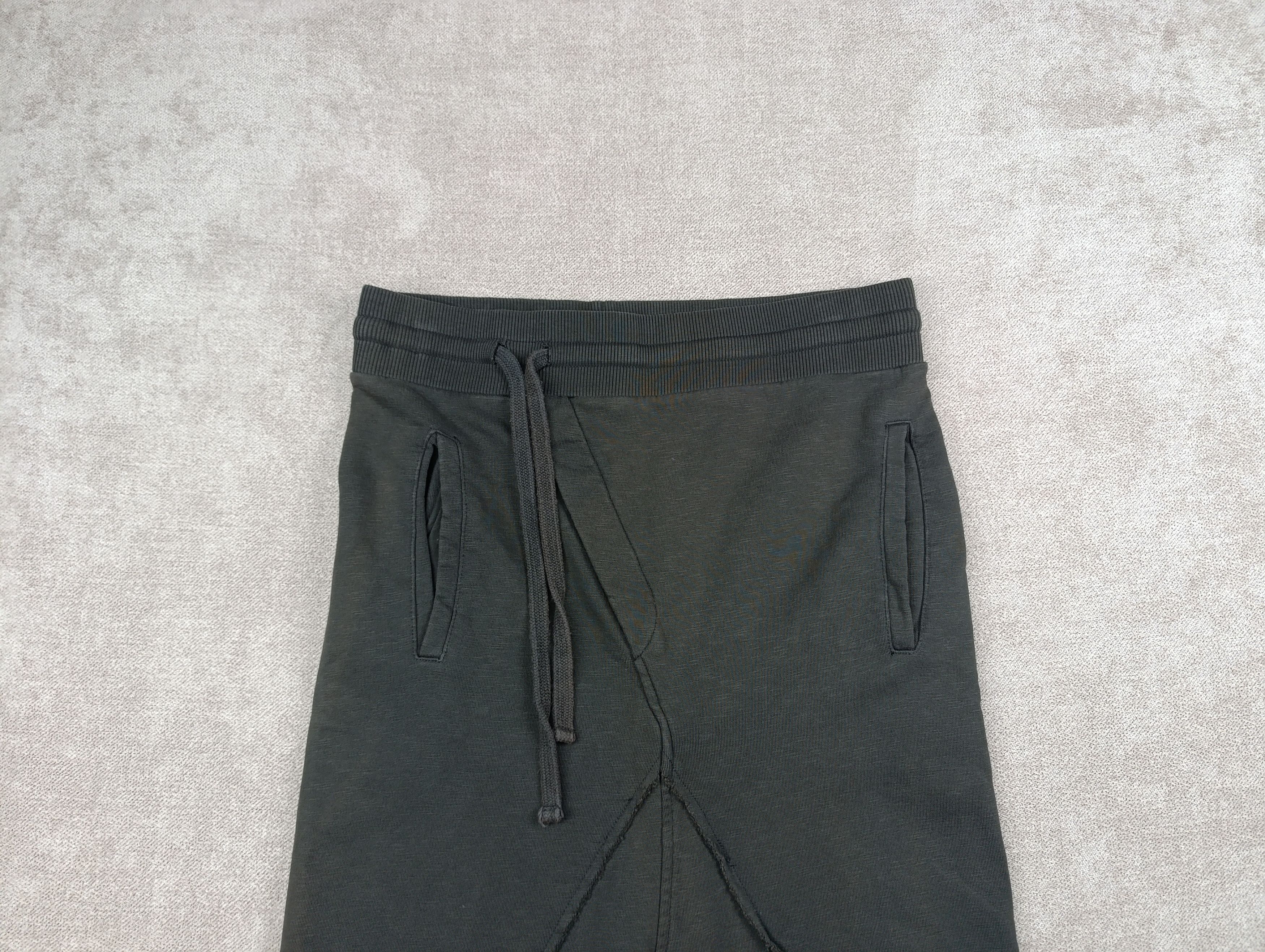Thom Krom THOM KROM MENS AVANTGARDE ASYMMETRIC SWEATPANTS Size US 30 / EU 46 - 4 Thumbnail