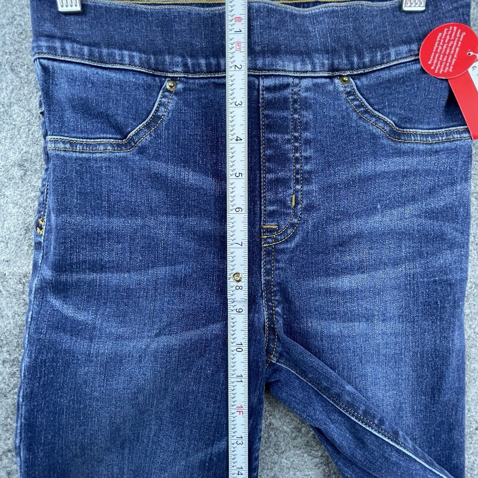 Spanx Spanx Jeans Womens Extra Small Cropped Flare Jegging Stretch Size 25" / US 0 / IT 36 - 8 Thumbnail