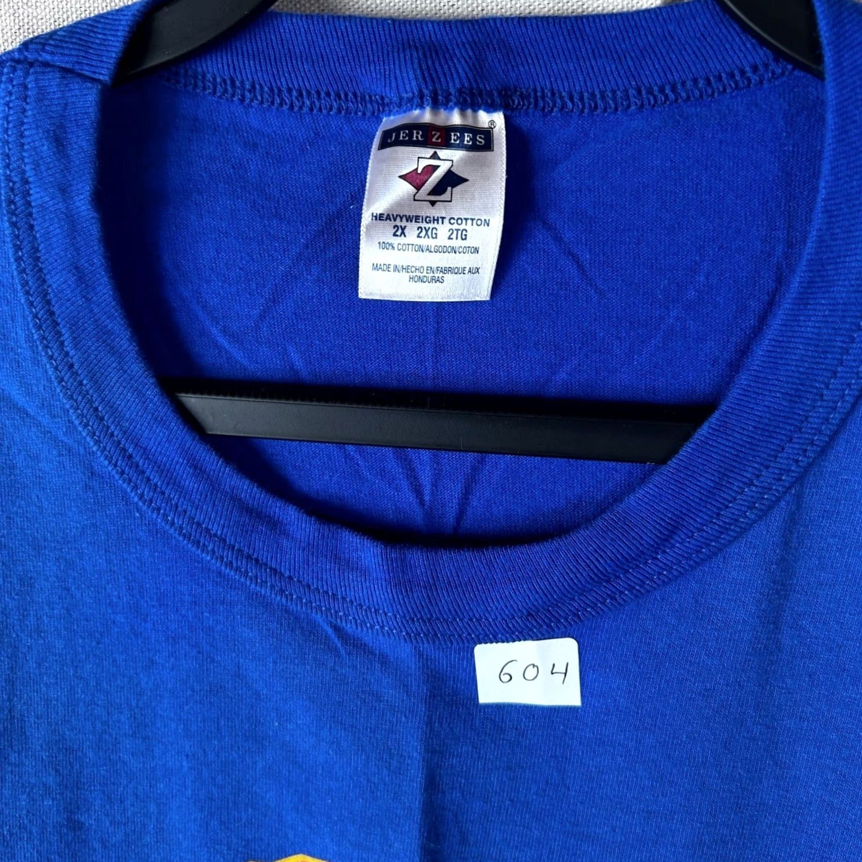 Jerzees VINTAGE Jerzees Do The Dewb Key West FL Muscle Tee Shirt Blue 2XL Humor Mens Size US XXL / EU 58 / 5 - 2 Thumbnail