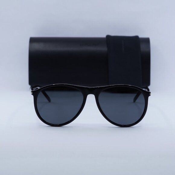 Saint Laurent Paris 🕶️ New Saint Laurent SL667 001 Sunglasses - Black Frame Size ONE SIZE - 2 Thumbnail