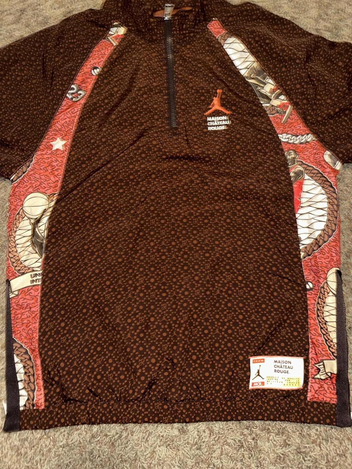 Nike Air Jordan Men’s Masion Château Rouge Woven Jacket Size US S / EU 44-46 / 1 - 6 Thumbnail