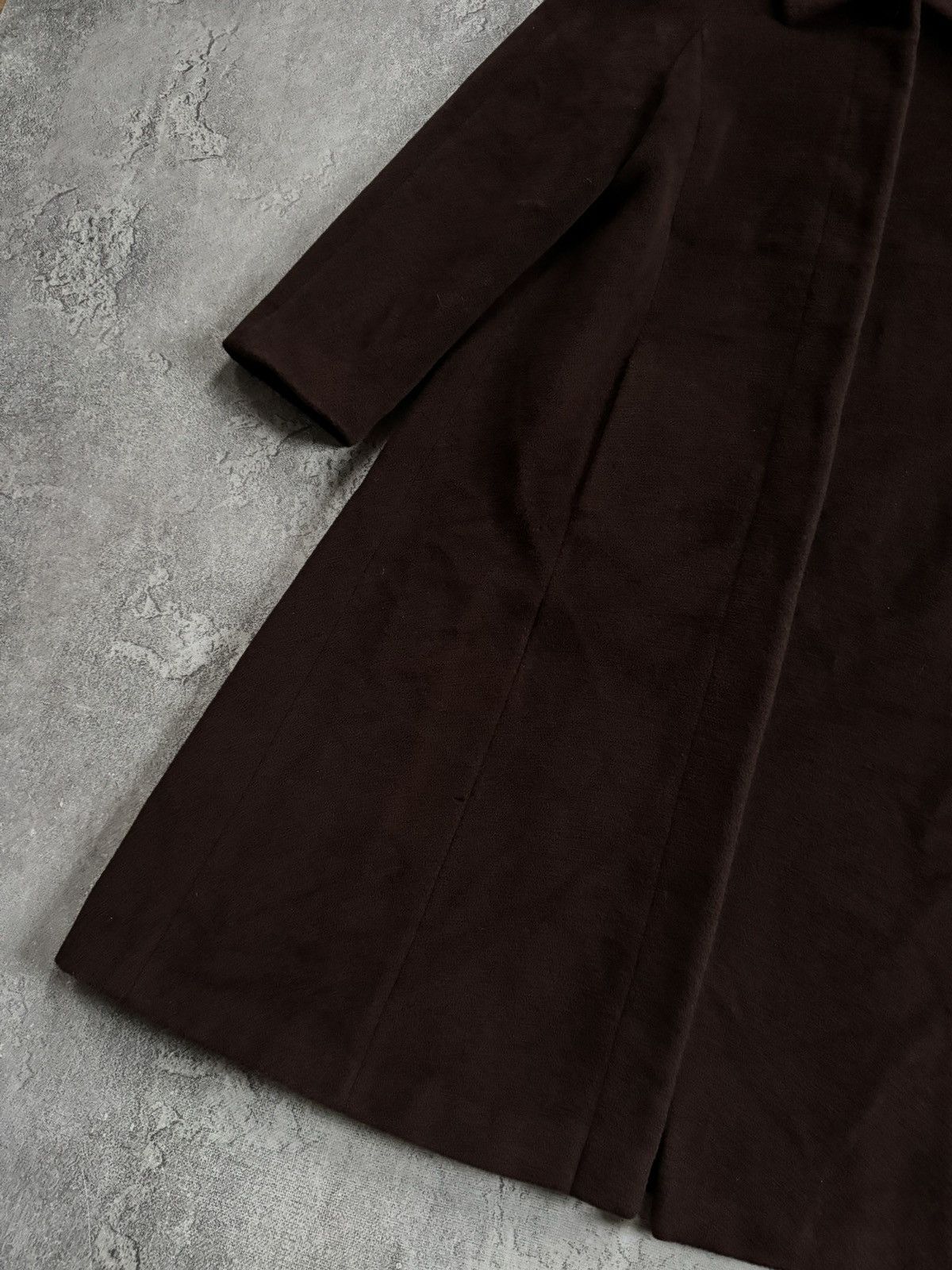 Escada Escada 42size Retro vintage brown wool coat long jacket 00s Size M / US 6-8 / IT 42-44 - 7 Thumbnail