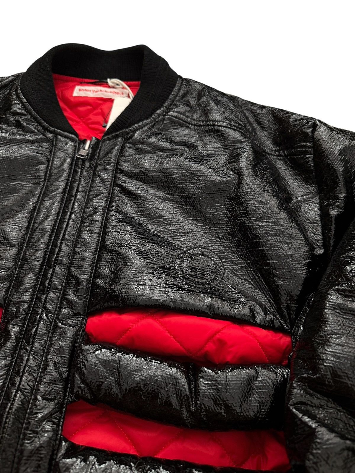 Walter Van Beirendonck Skeleton Rib Cut Out Bomber Jacket Size US M / EU 48-50 / 2 - 3 Thumbnail