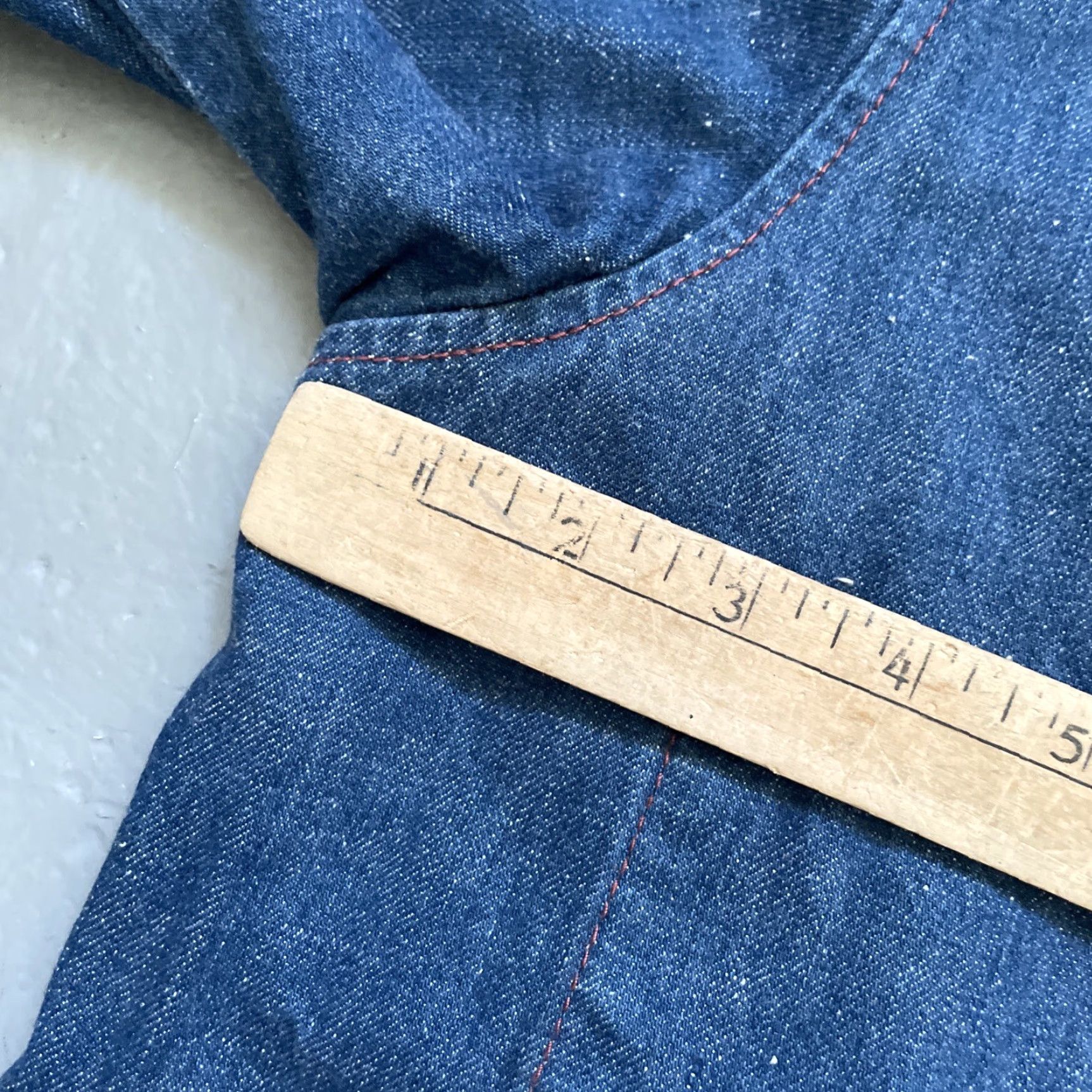 Levi's VINTAGE Levi’s Engineer Band Collar Chore Work Jacket 1990s Men’s L Blue Engineer 90s Workwear Mens Jacket Size US L / EU 52-54 / 3 - 2 Thumbnail
