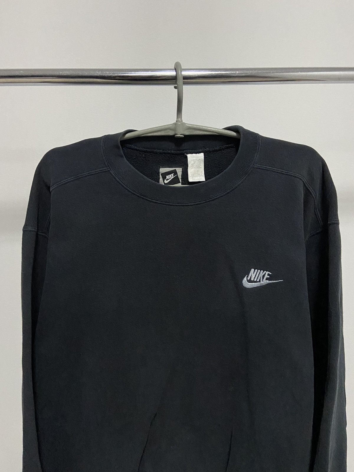 Nike × Vintage Nike Sweatshirt small Logo Vintage 90s Size US S / EU 44-46 / 1 - 2 Thumbnail