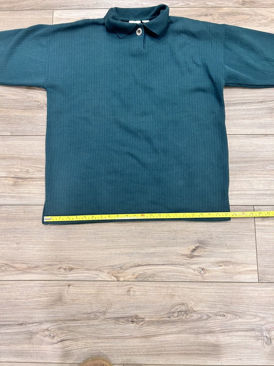 Vintage Green vintage 90s long sleeve knit shirt Size US L / EU 52-54 / 3 - 8 Thumbnail