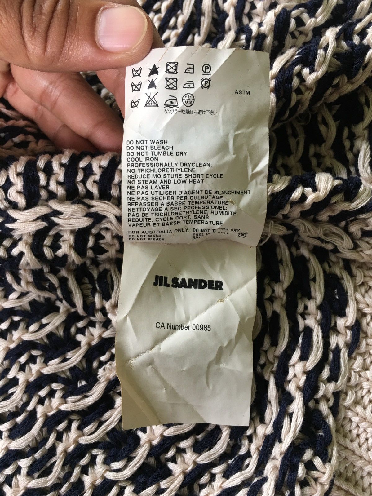 Jil Sander Jil Sander Cardigan Knit Size US M / EU 48-50 / 2 - 8 Thumbnail