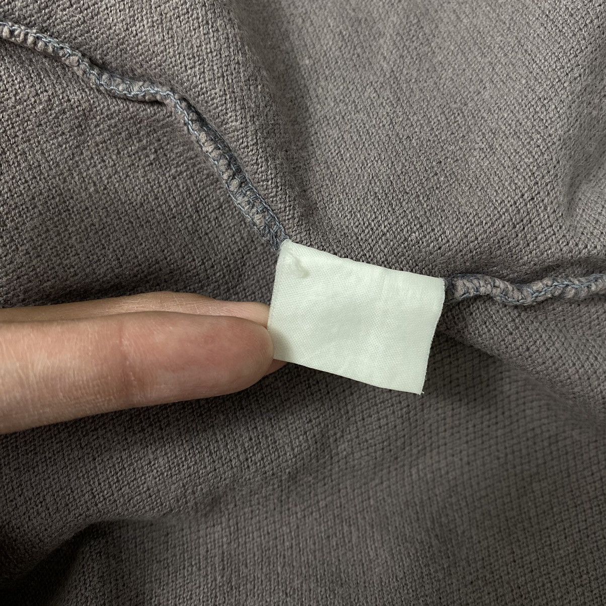 agnes b. Vintage AGNES B. PARIS Homme Plain Grey Button Up Size US L / EU 52-54 / 3 - 6 Thumbnail