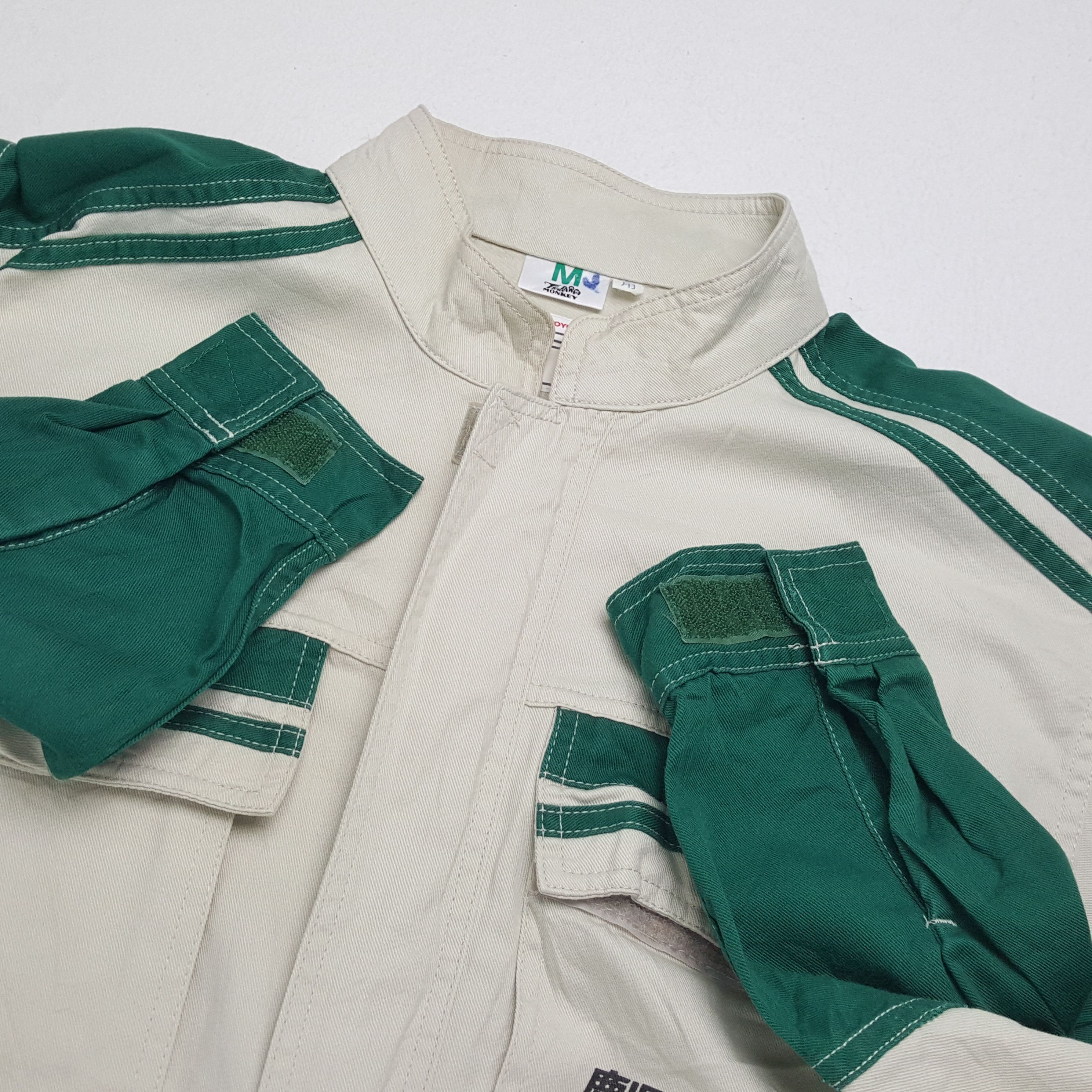 Japanese Brand × Vintage Toyota TOYOPET TECNO Japanese Motorsports Coverall Jacket Size US S / EU 44-46 / 1 - 13 Thumbnail