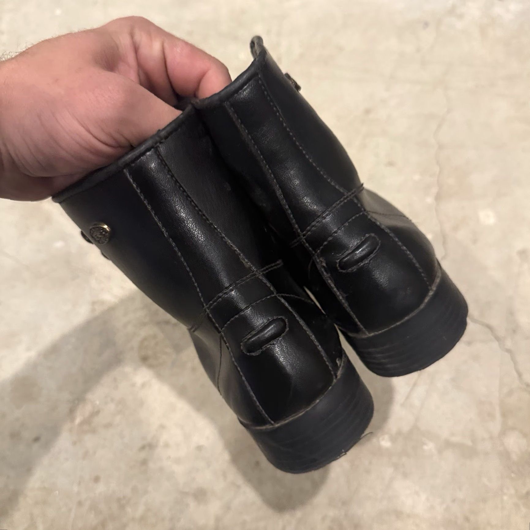 Vintage Equistar Boots Womens 5C Black Paddock Jodhpur Equestrian Horse Riding Size US 5 / IT 35 - 7 Thumbnail