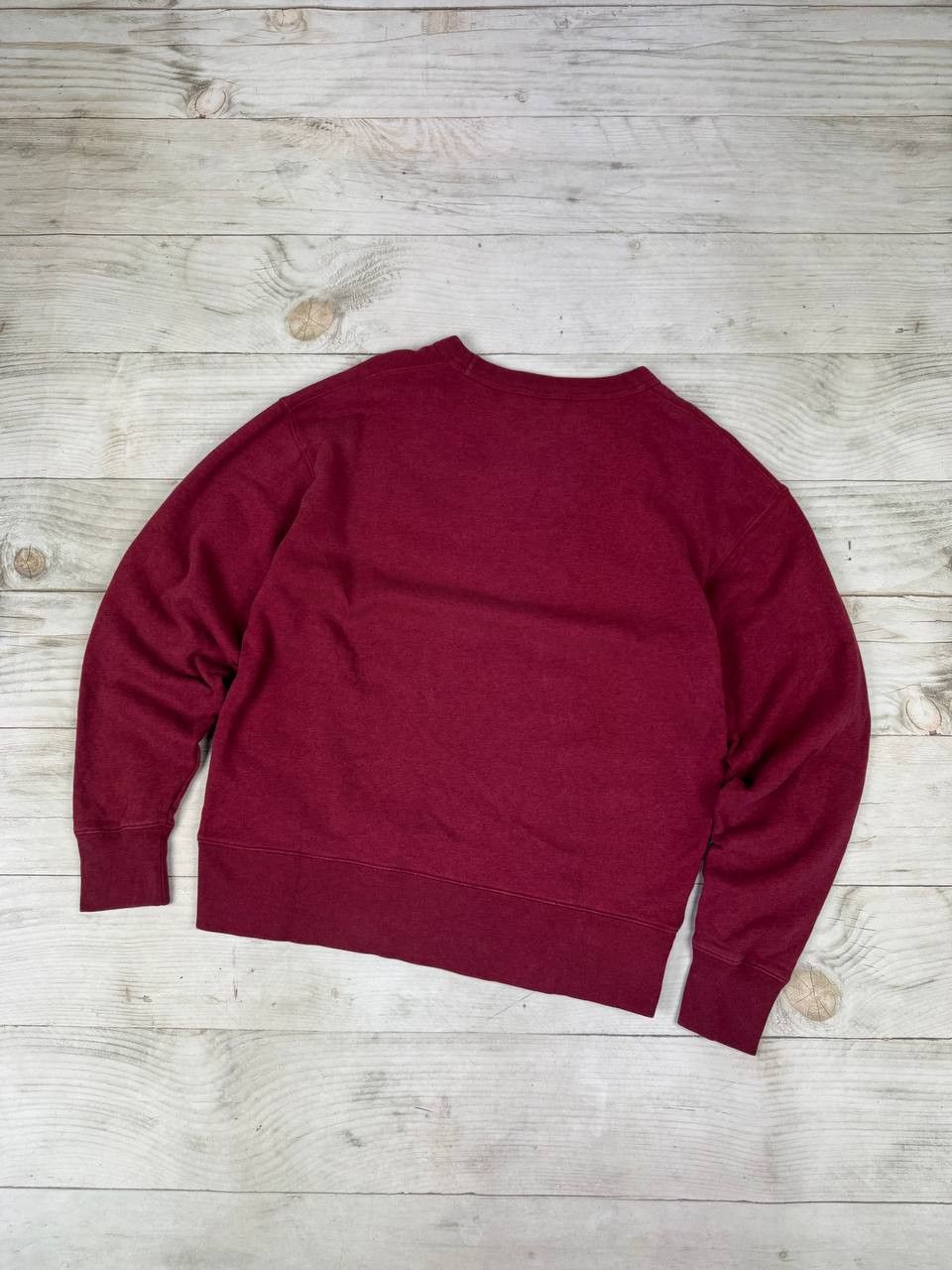 Acne Studios Acne Studios Crew Neck Sweatshirt Oversized Burgundy Size US XS / EU 42 / 0 - 11 Thumbnail
