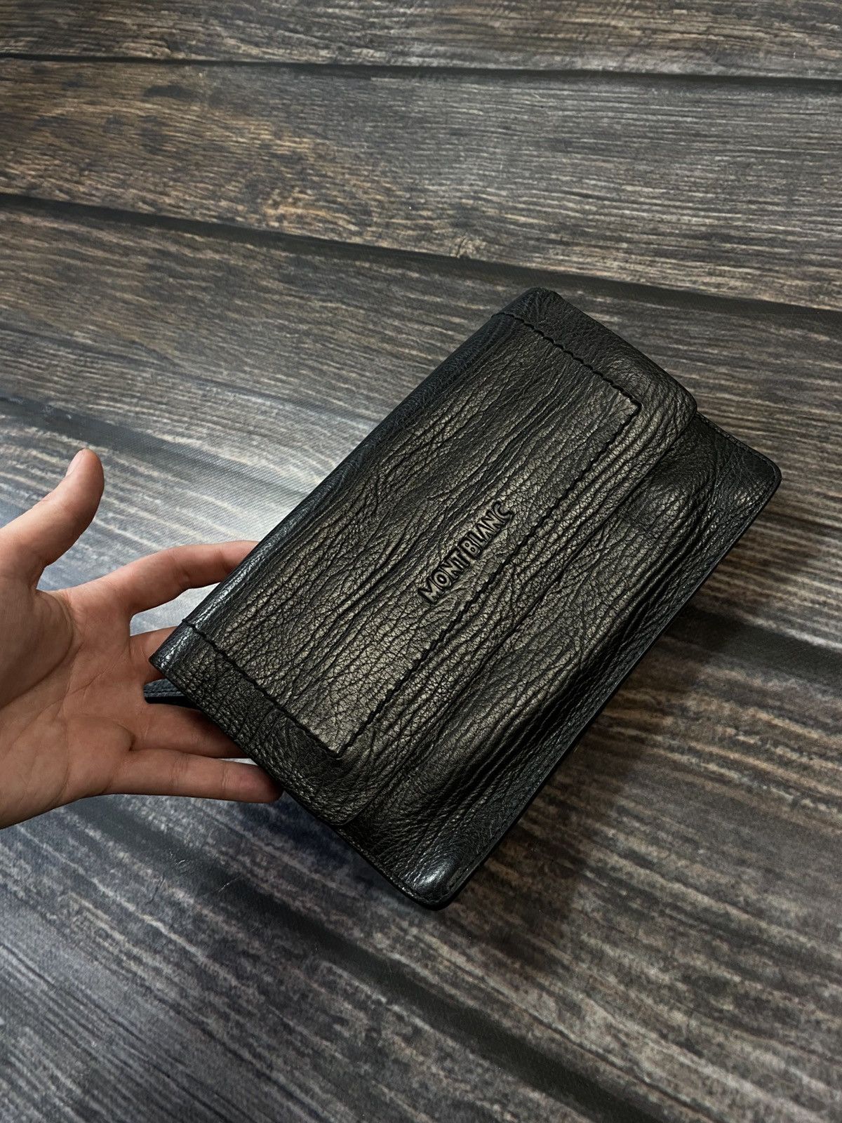 Montblanc Montblanc leather wallet bag Size ONE SIZE - 2 Thumbnail