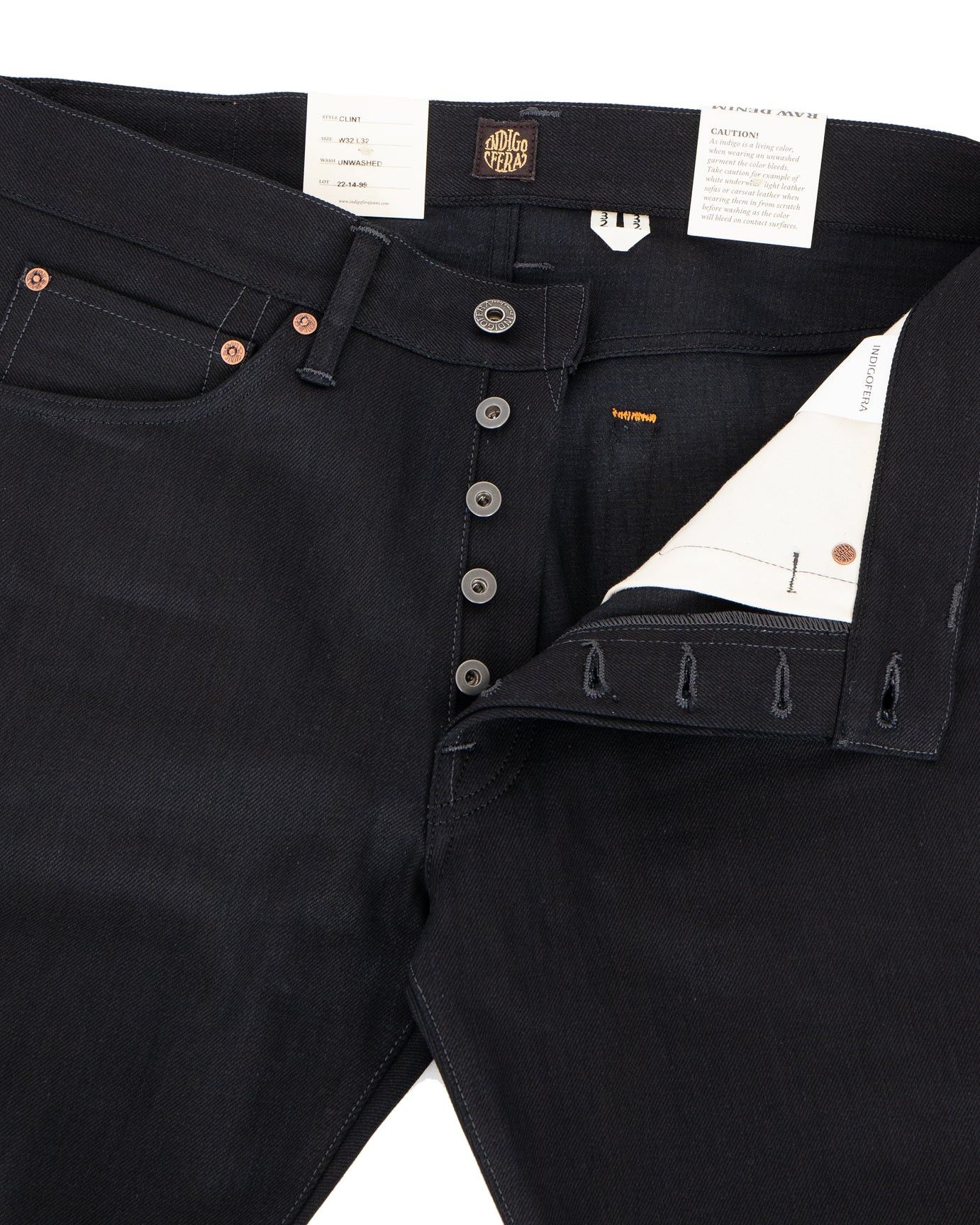 Designer × Indigofera Indigofera Clint Jeans - Gunpowder Size US 31 - 3 Thumbnail